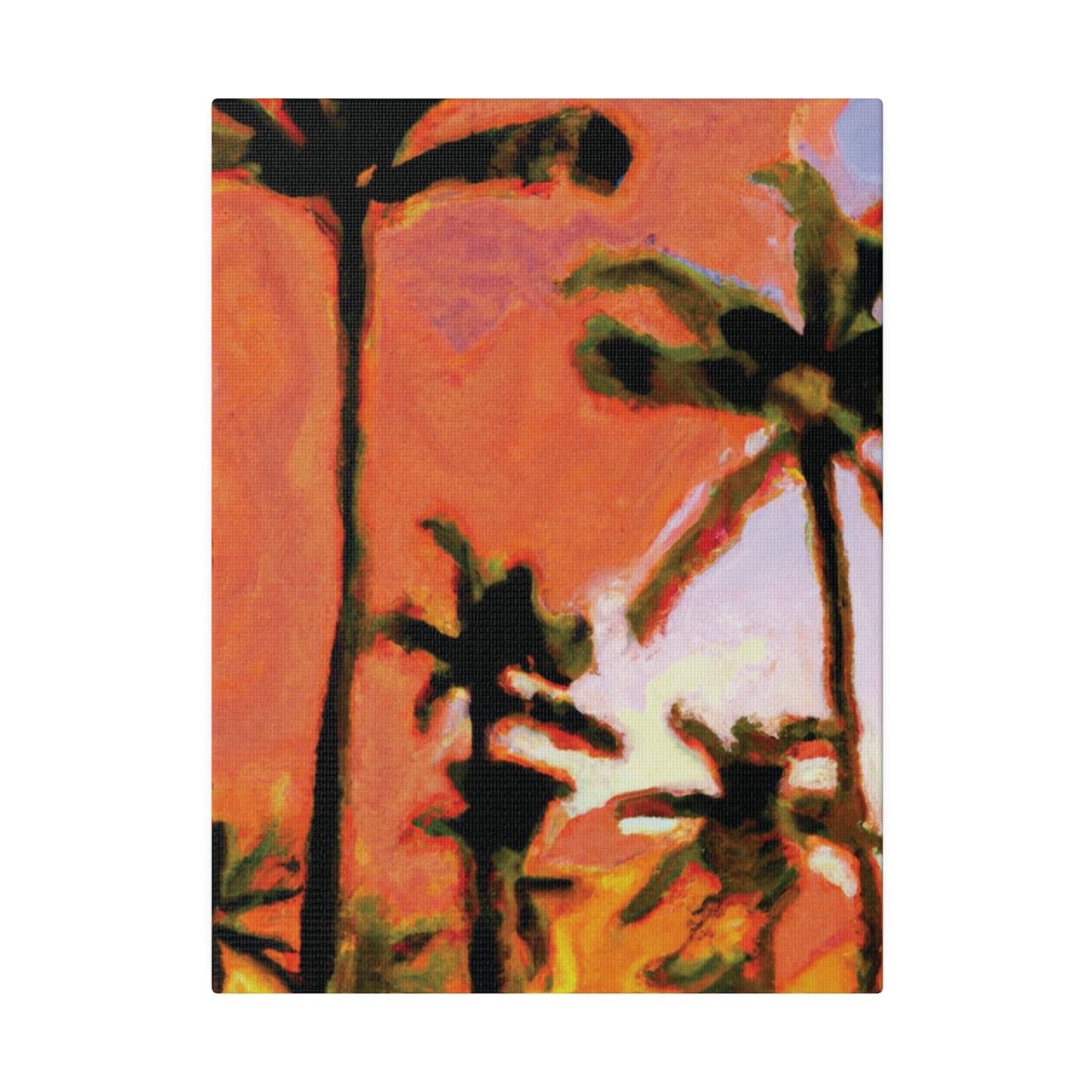 7177X - Miami Beach Sunset Painting Print | Miami | Beach | Sunset | Poster | Home Decor | Wall Art | Canvas