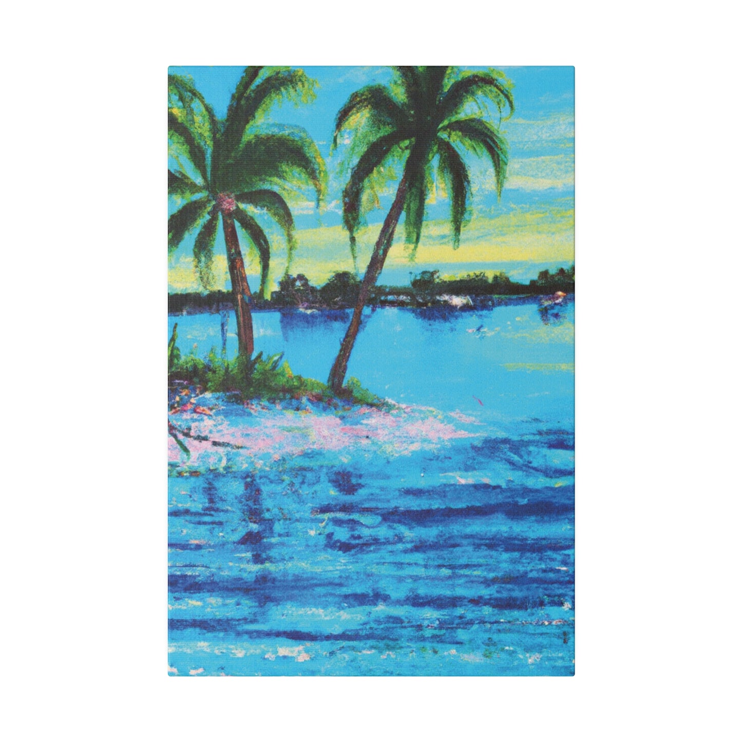 8156G - Bahamas Ocean Painting Print | Bahamas | Ocean | Beach | Poster | Home Decor | Wall Art | Canvas