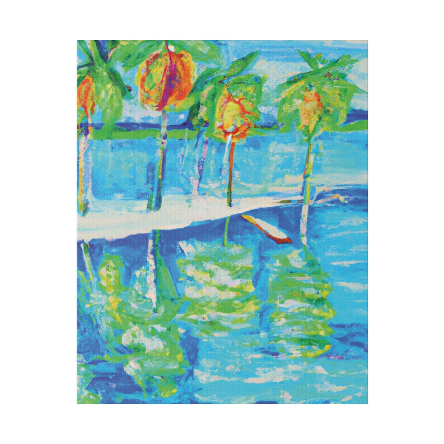 8103Q - Bahamas Ocean Painting Print | Bahamas | Ocean | Beach | Poster | Home Decor | Wall Art | Canvas