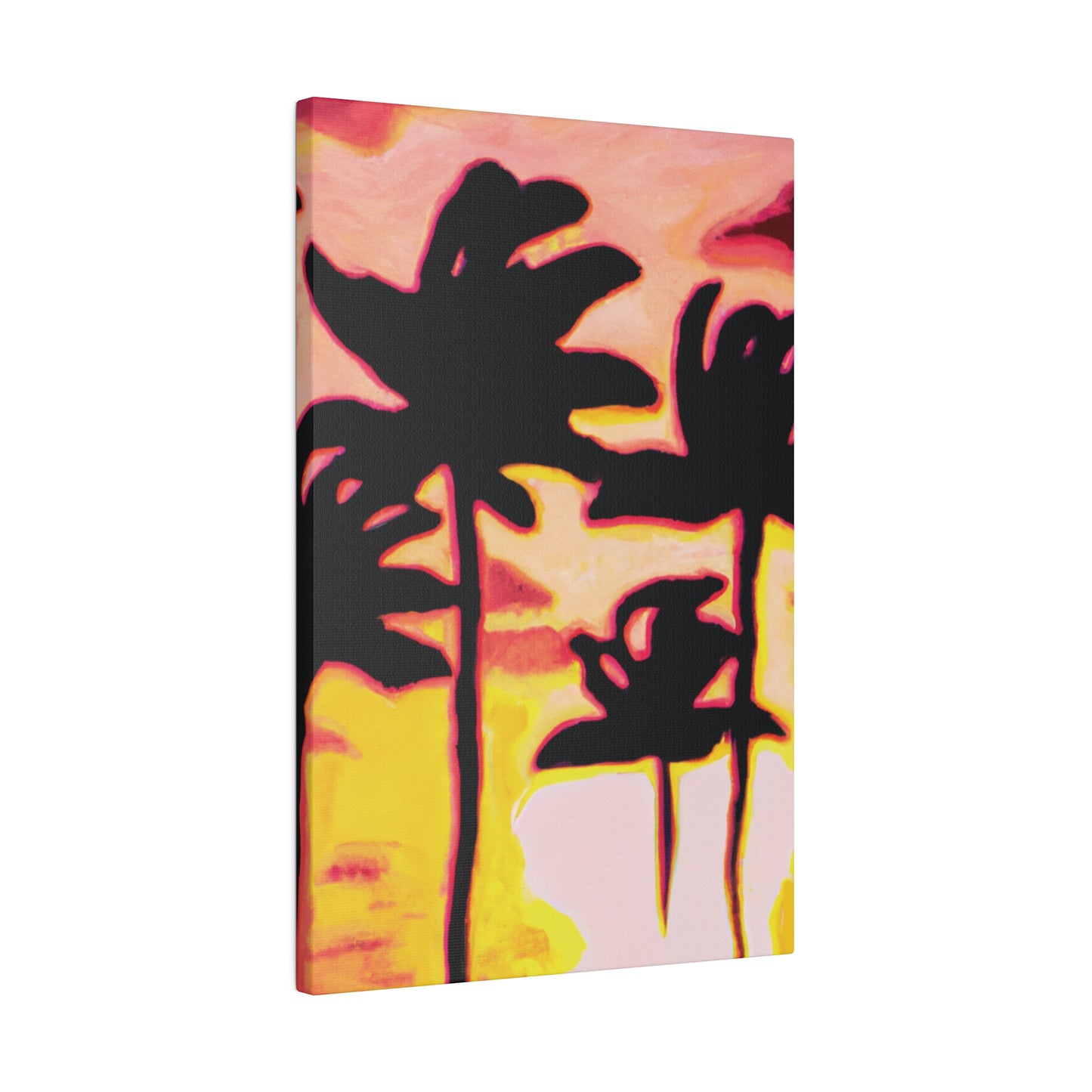 9329P - Miami Beach Sunset Painting Print | Miami | Beach | Sunset | Poster | Home Decor | Wall Art | Canvas