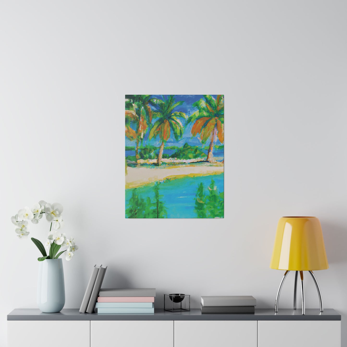 8576A - Bahamas Ocean Painting Print | Bahamas | Ocean | Beach | Poster | Home Decor | Wall Art | Canvas