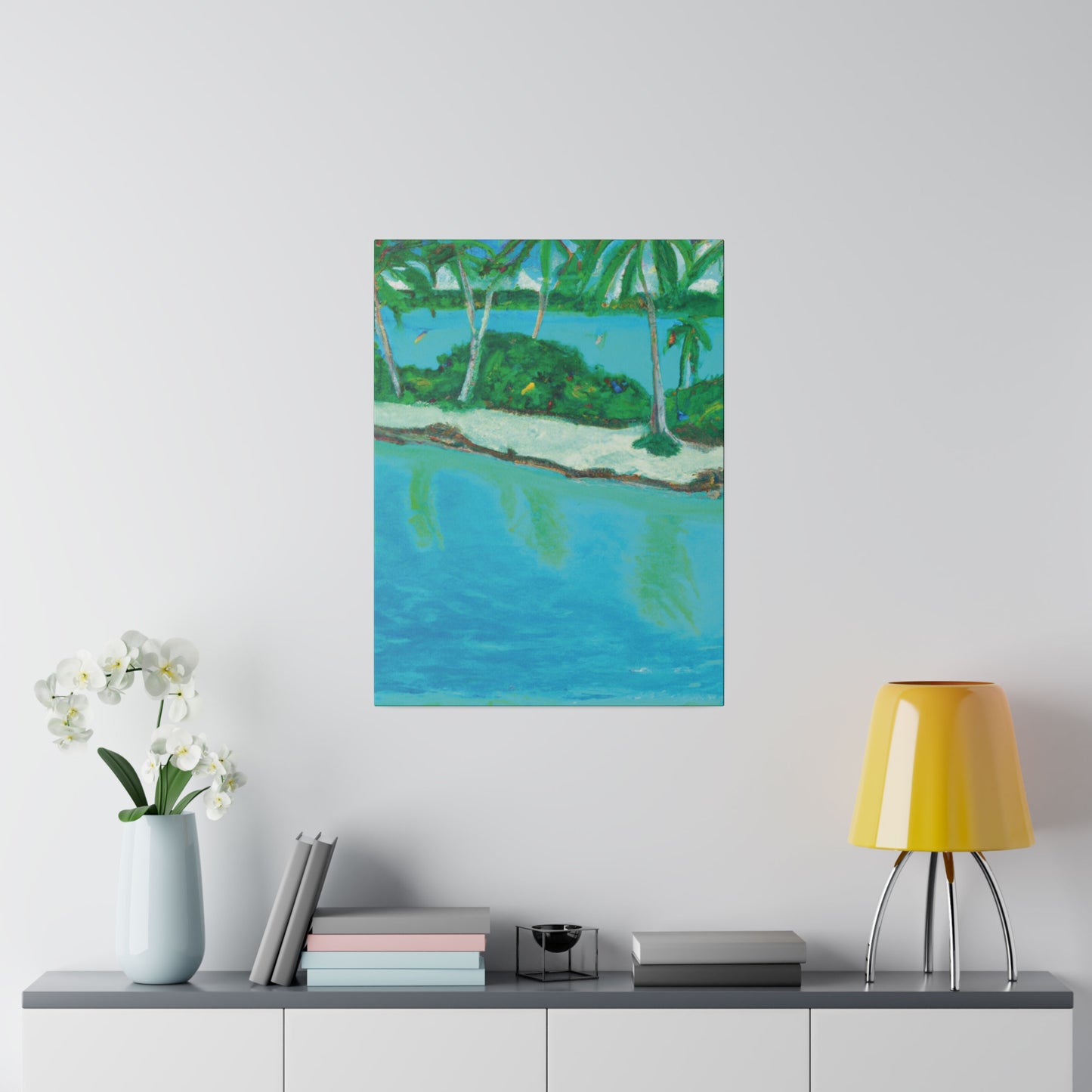 9621A - Bahamas Ocean Painting Print | Bahamas | Ocean | Beach | Poster | Home Decor | Wall Art | Canvas