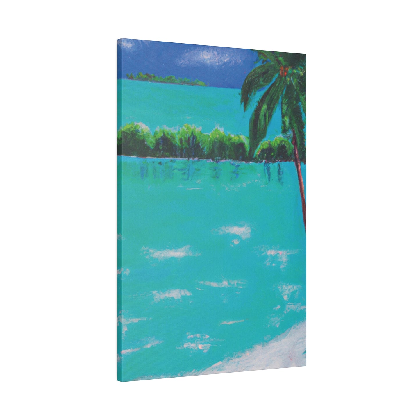 9108Q - Bahamas Ocean Painting Print | Bahamas | Ocean | Beach | Poster | Home Decor | Wall Art | Canvas