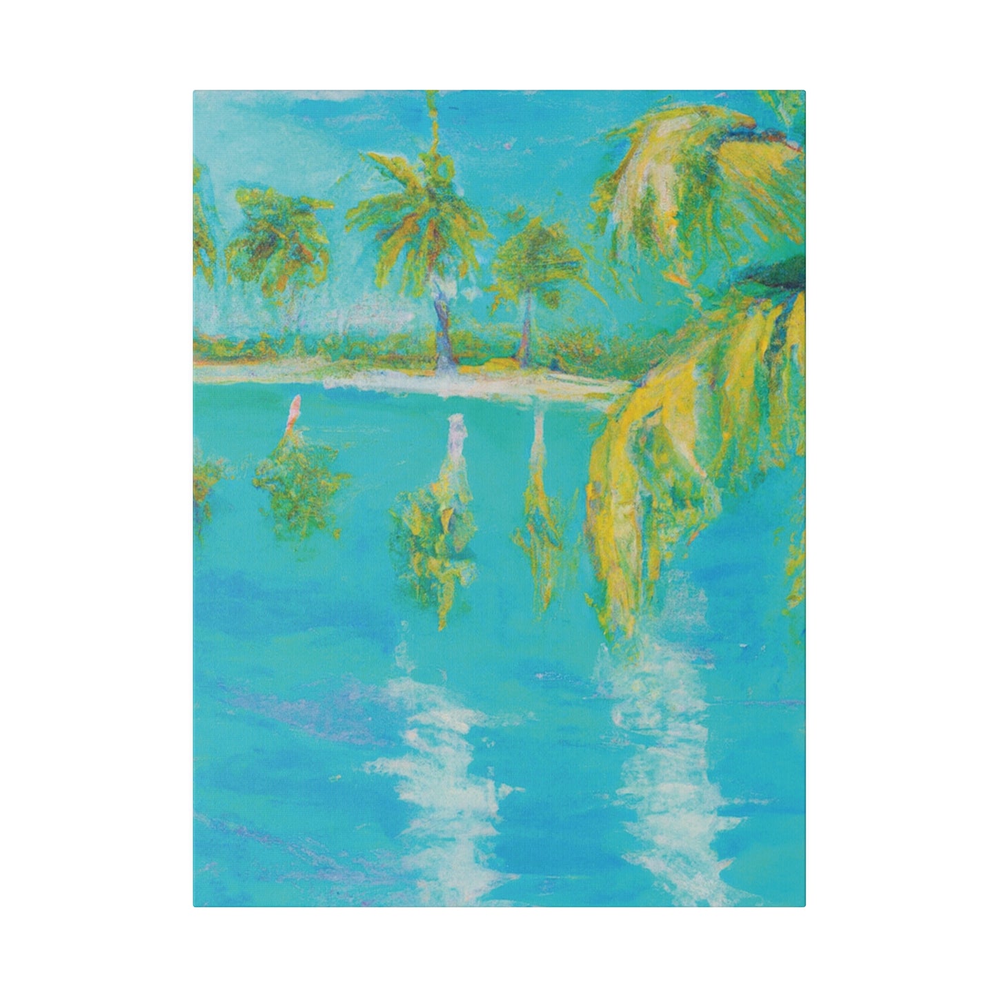 4935Q - Bahamas Ocean Painting Print | Bahamas | Ocean | Beach | Poster | Home Decor | Wall Art | Canvas