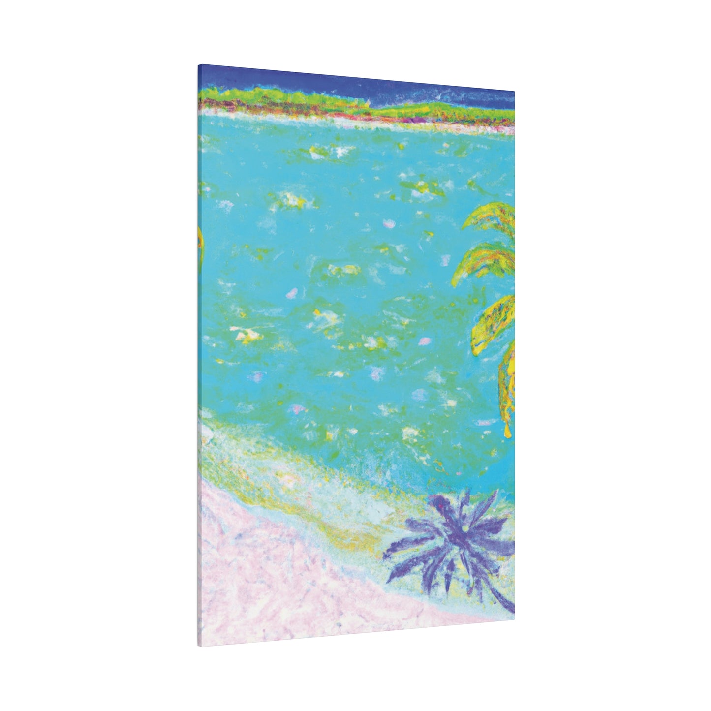 5254Q - Bahamas Ocean Painting Print | Bahamas | Ocean | Beach | Poster | Home Decor | Wall Art | Canvas