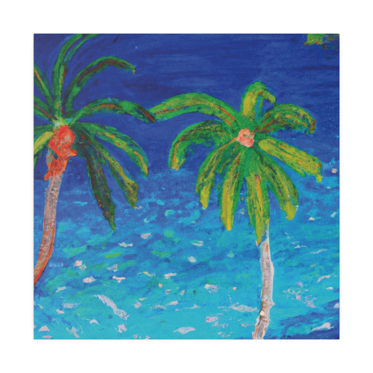 7992Z - Bahamas Ocean Painting Print | Bahamas | Ocean | Beach | Poster | Home Decor | Wall Art | Canvas