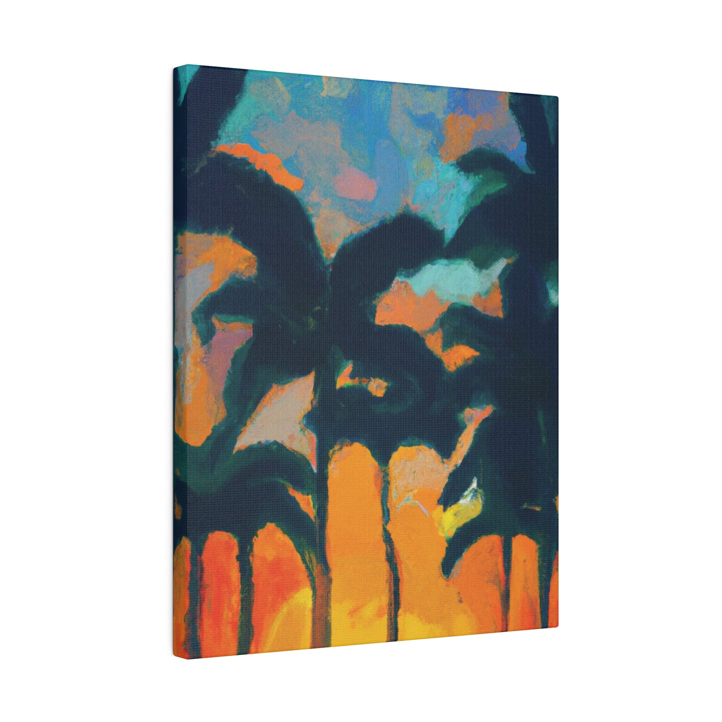 6877B - Miami Beach Sunset Painting Print | Miami | Beach | Sunset | Poster | Home Decor | Wall Art | Canvas