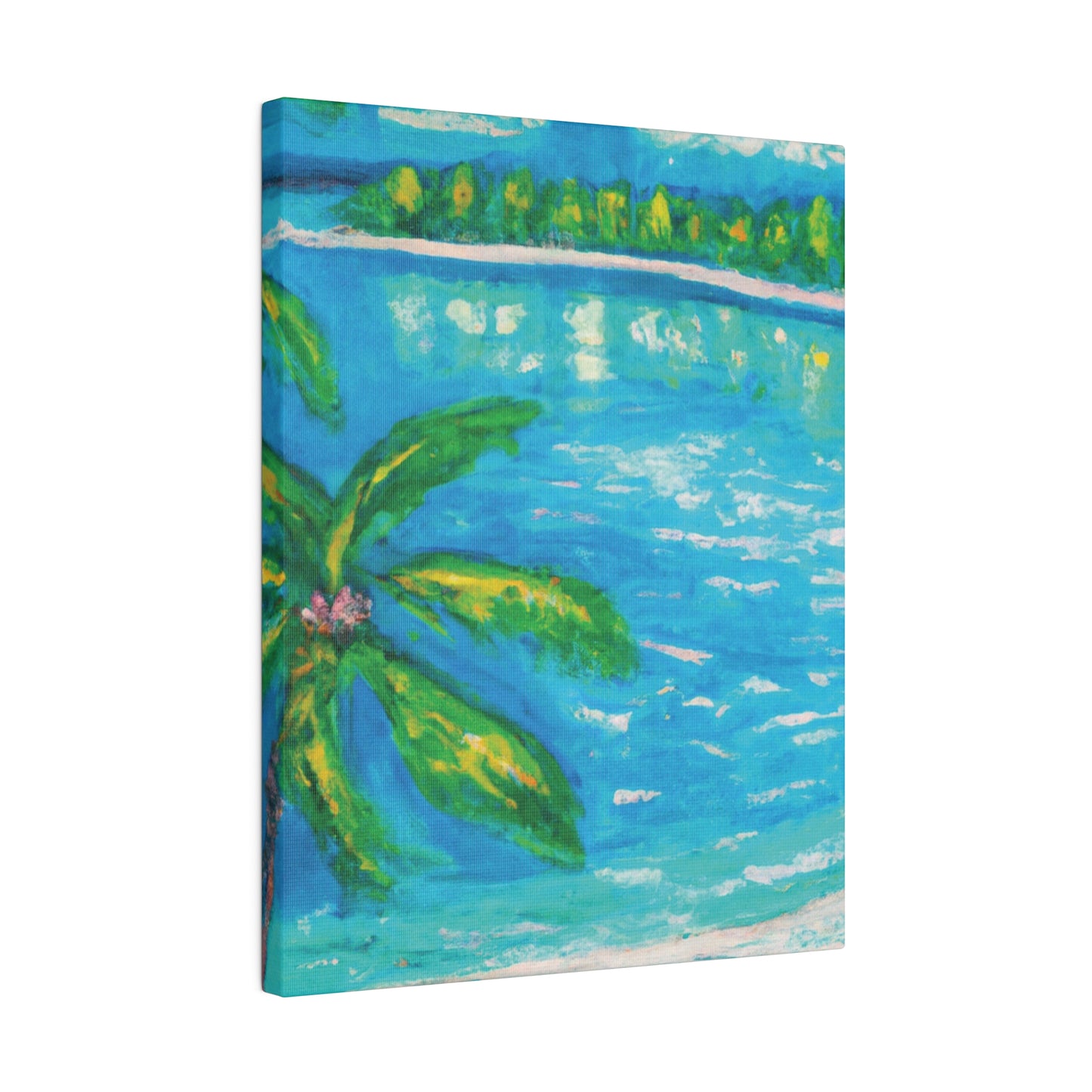 8776T - Bahamas Ocean Painting Print | Bahamas | Ocean | Beach | Poster | Home Decor | Wall Art | Canvas