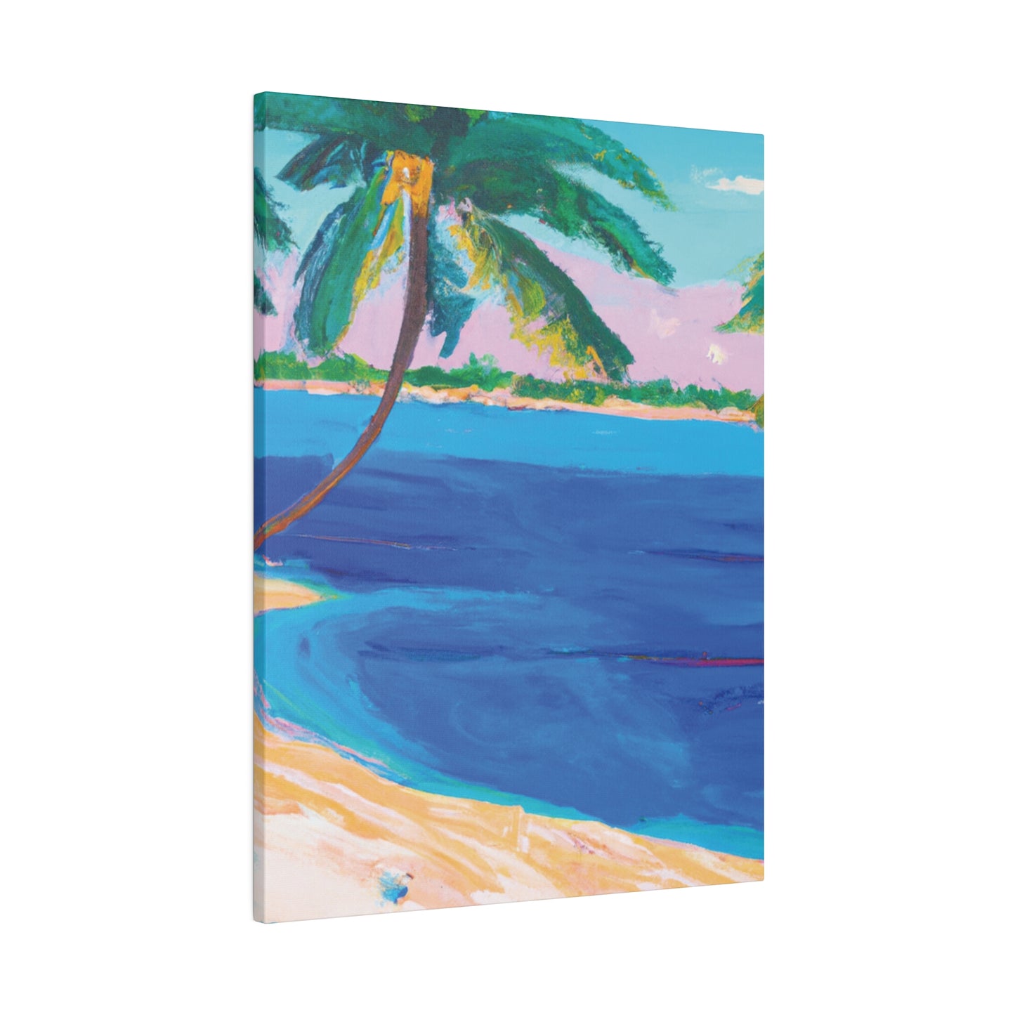 4782F - Bahamas Ocean Painting Print | Bahamas | Ocean | Beach | Poster | Home Decor | Wall Art | Canvas