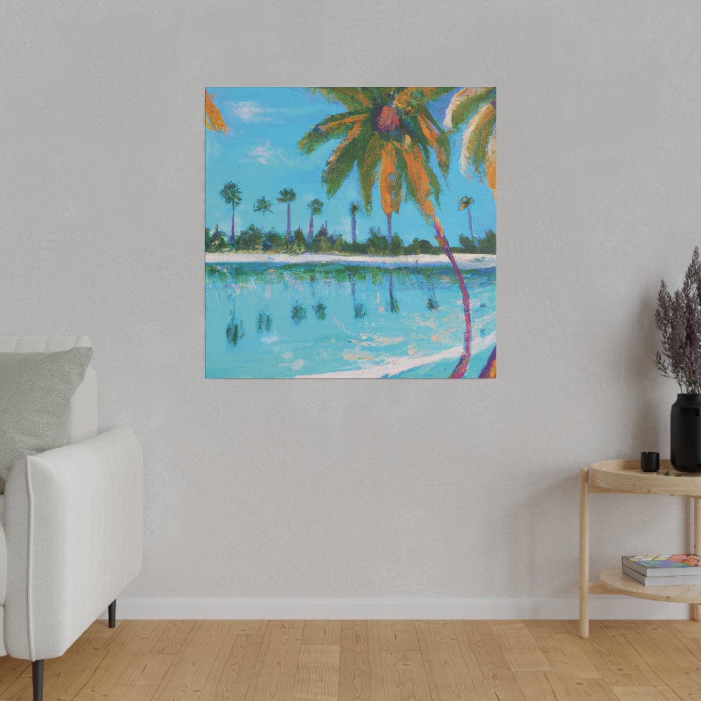 8723S - Bahamas Ocean Painting Print | Bahamas | Ocean | Beach | Poster | Home Decor | Wall Art | Canvas