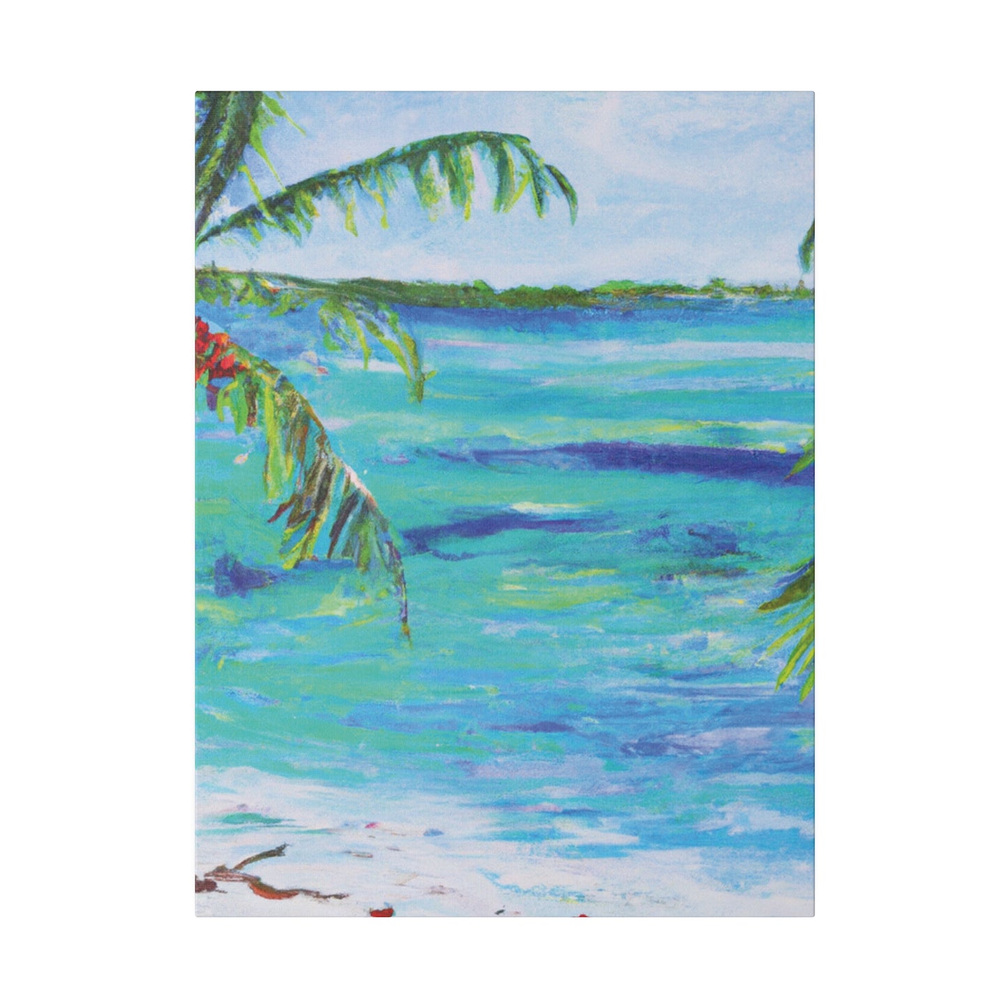 3158F - Bahamas Ocean Painting Print | Bahamas | Ocean | Beach | Poster | Home Decor | Wall Art | Canvas