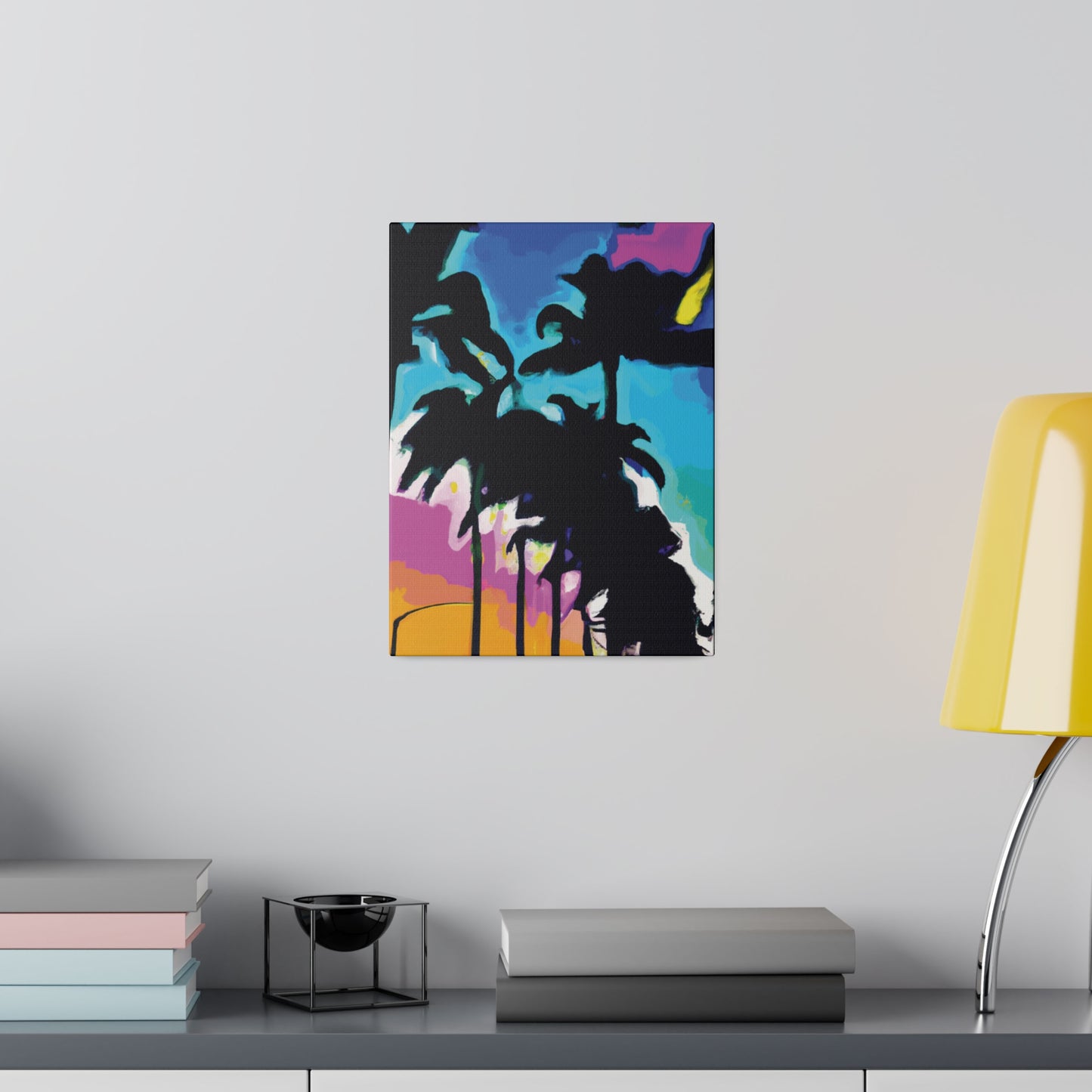 1893Z - Miami Beach Sunset Painting Print | Miami | Beach | Sunset | Poster | Home Decor | Wall Art | Canvas