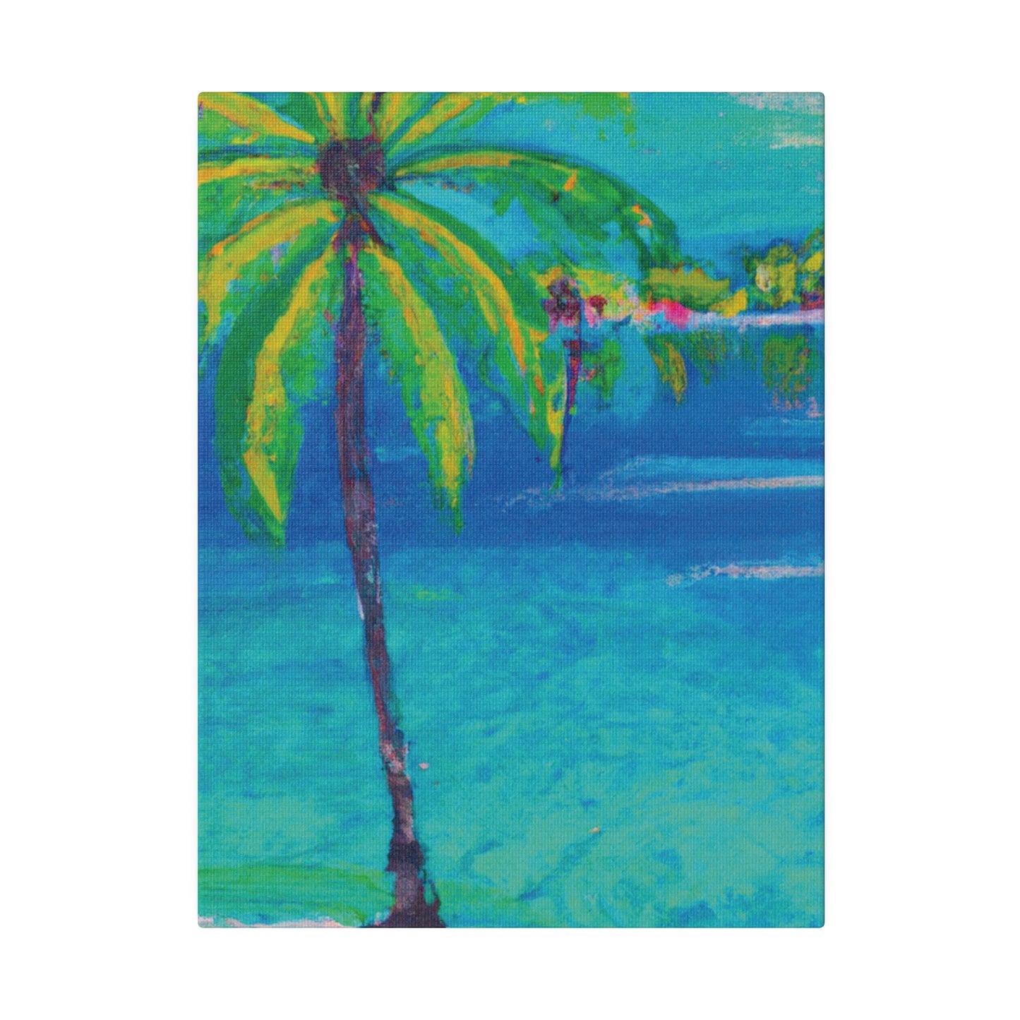 7741F - Bahamas Ocean Painting Print | Bahamas | Ocean | Beach | Poster | Home Decor | Wall Art | Canvas