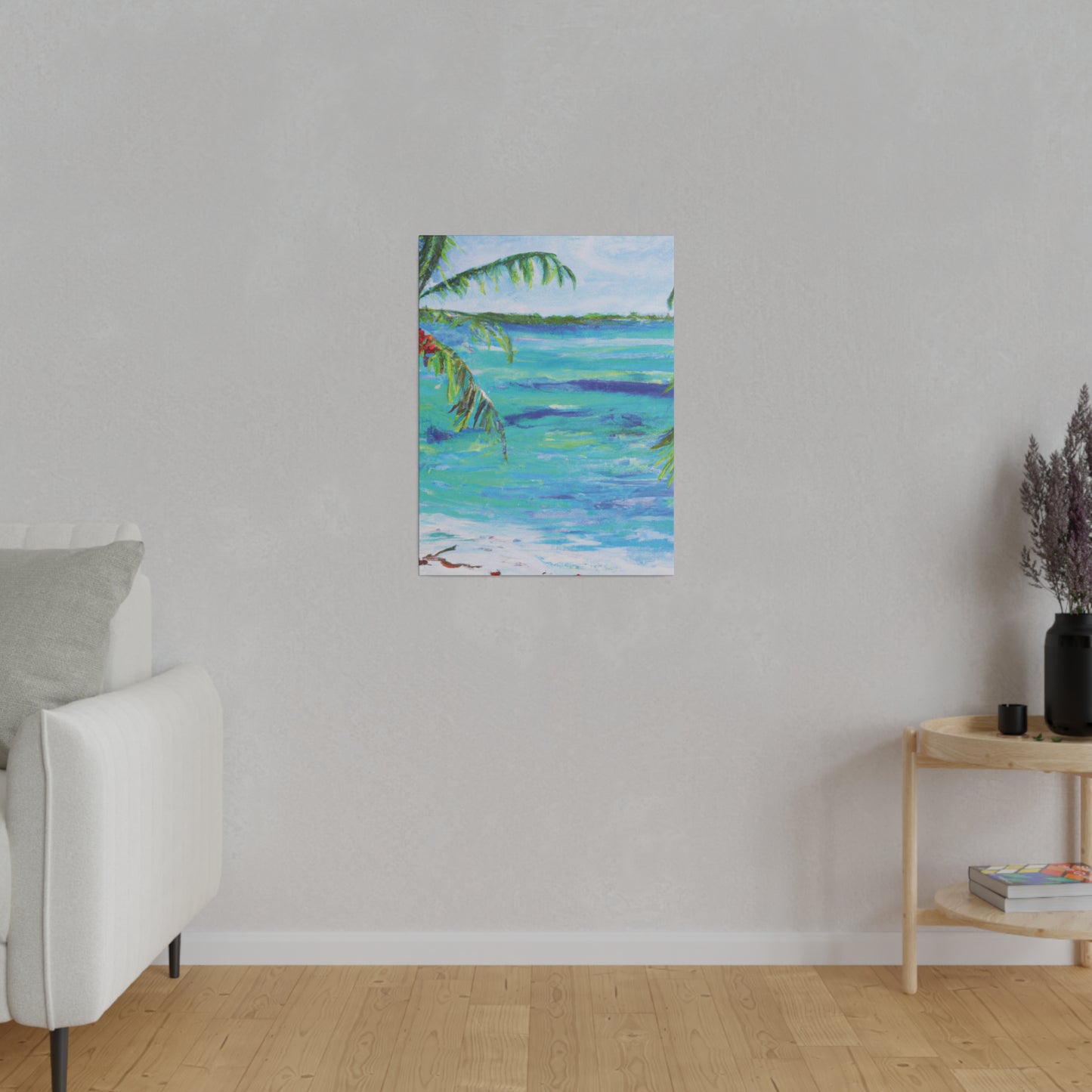 3158F - Bahamas Ocean Painting Print | Bahamas | Ocean | Beach | Poster | Home Decor | Wall Art | Canvas