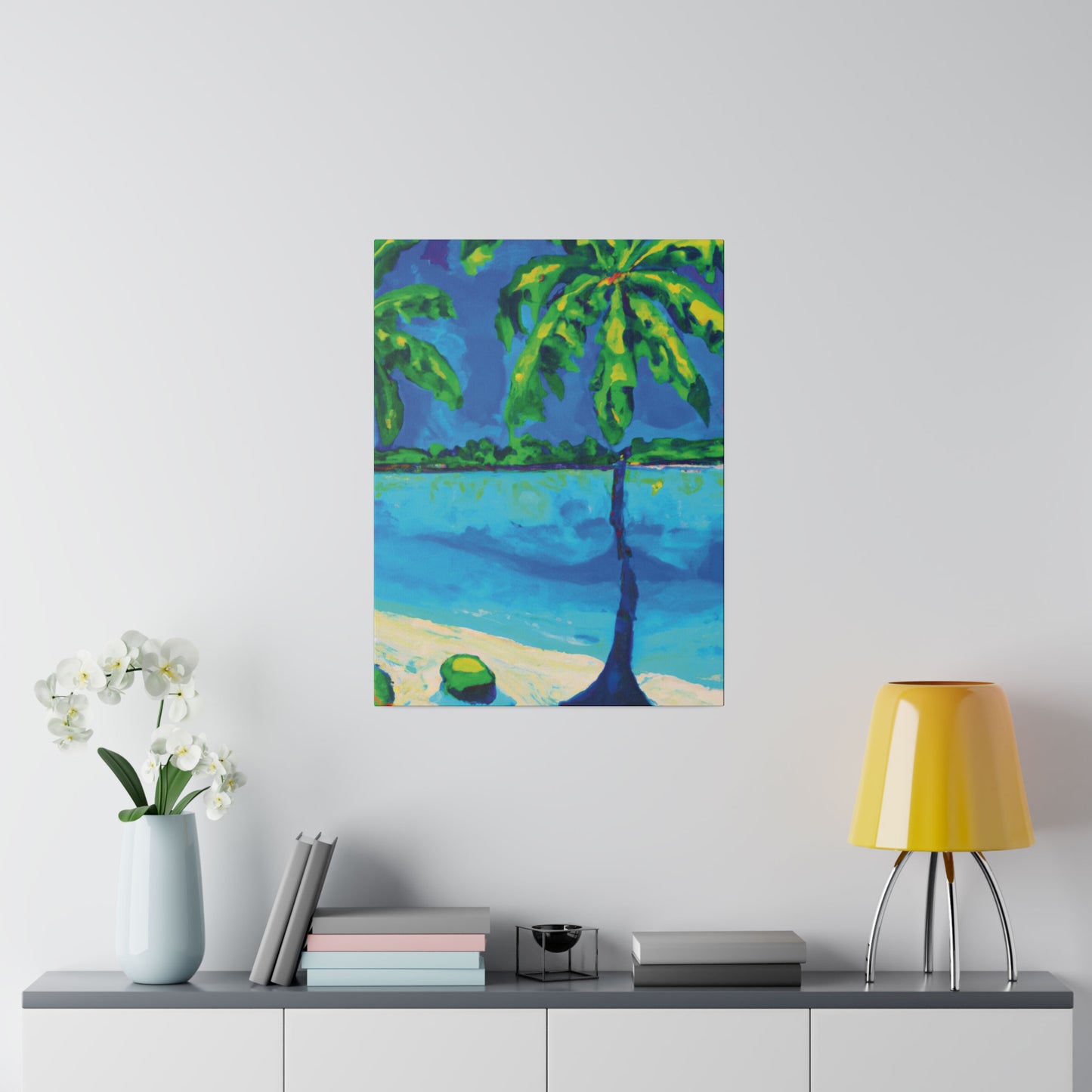 7381V - Bahamas Ocean Painting Print | Bahamas | Ocean | Beach | Poster | Home Decor | Wall Art | Canvas