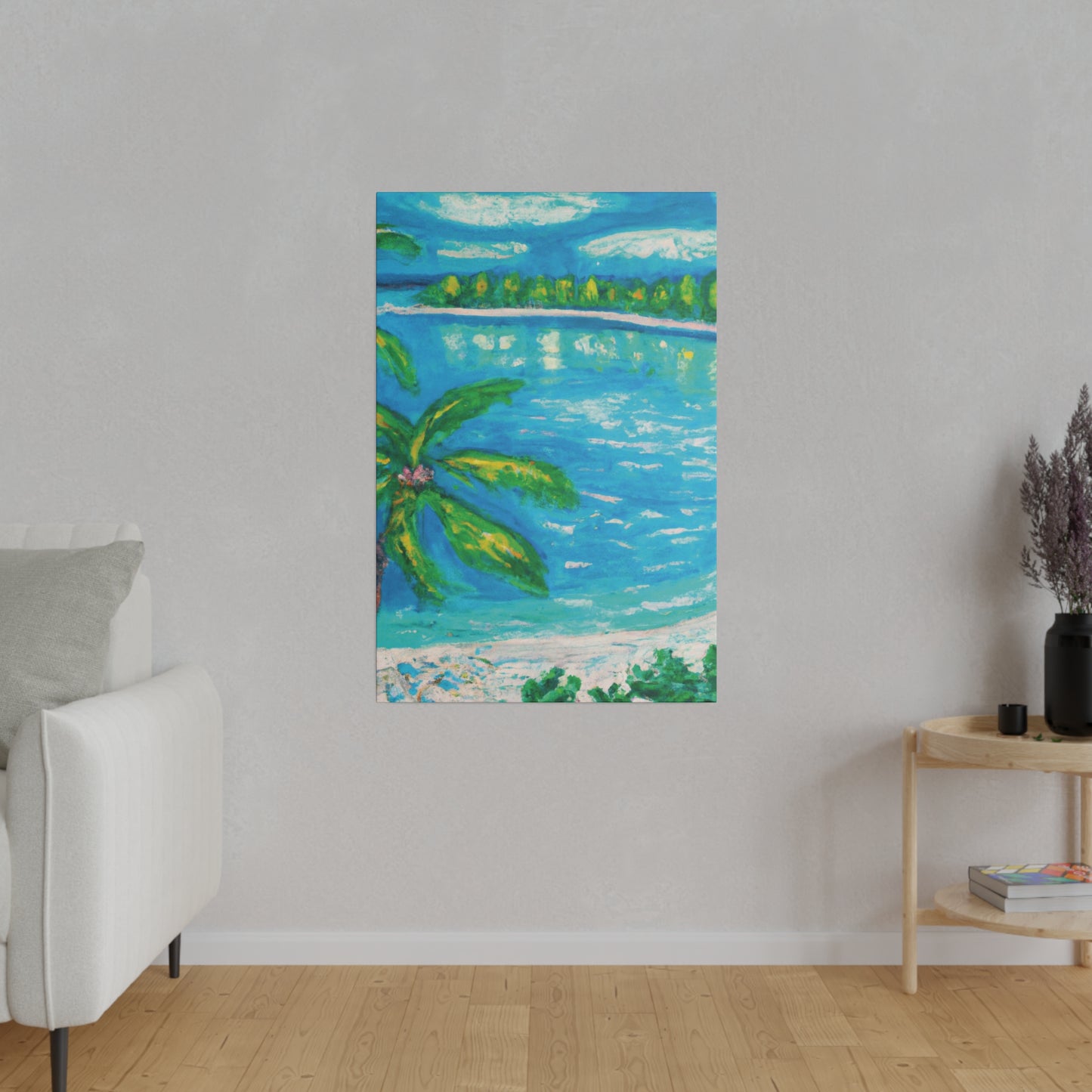 8776T - Bahamas Ocean Painting Print | Bahamas | Ocean | Beach | Poster | Home Decor | Wall Art | Canvas