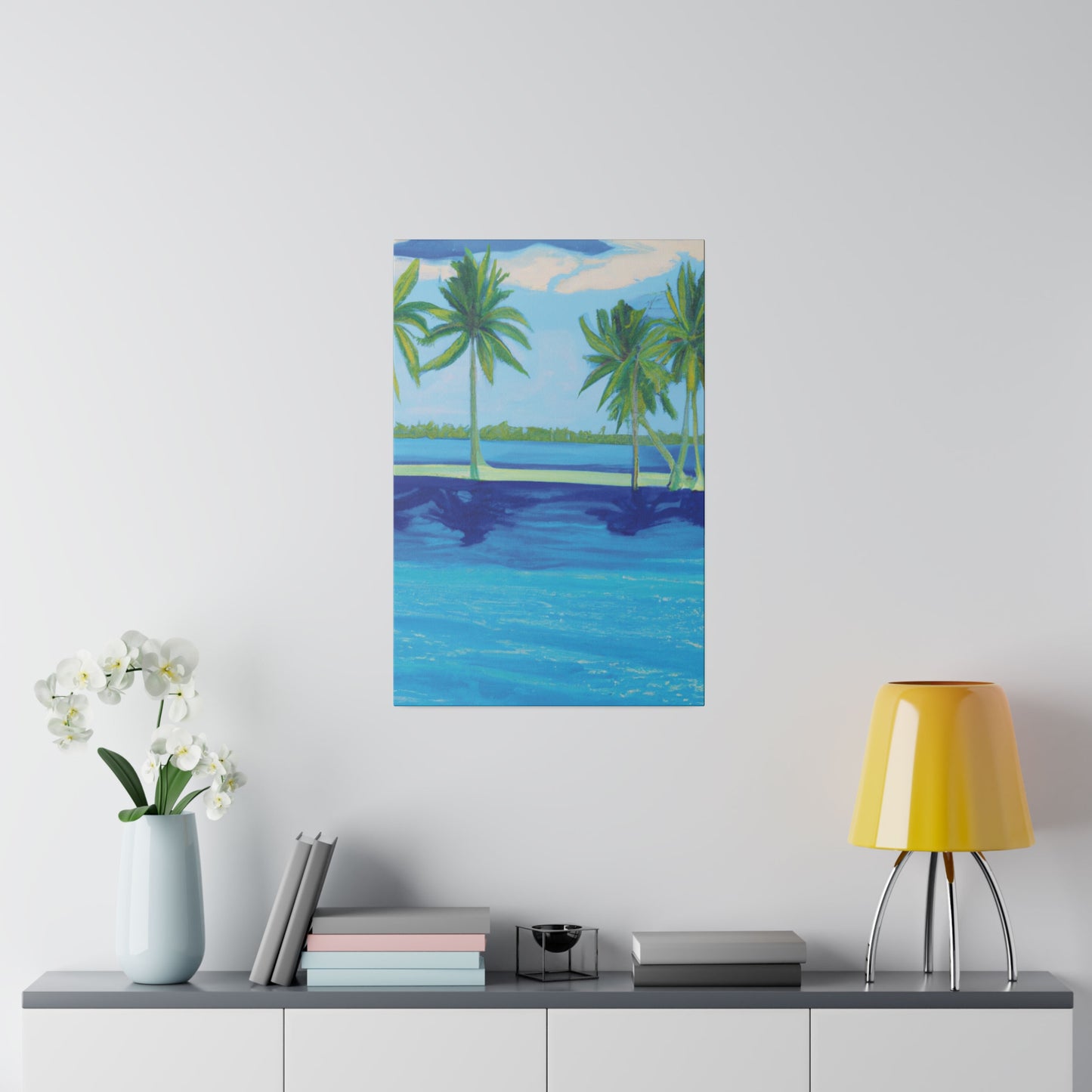 9589F - Bahamas Ocean Painting Print | Bahamas | Ocean | Beach | Poster | Home Decor | Wall Art | Canvas