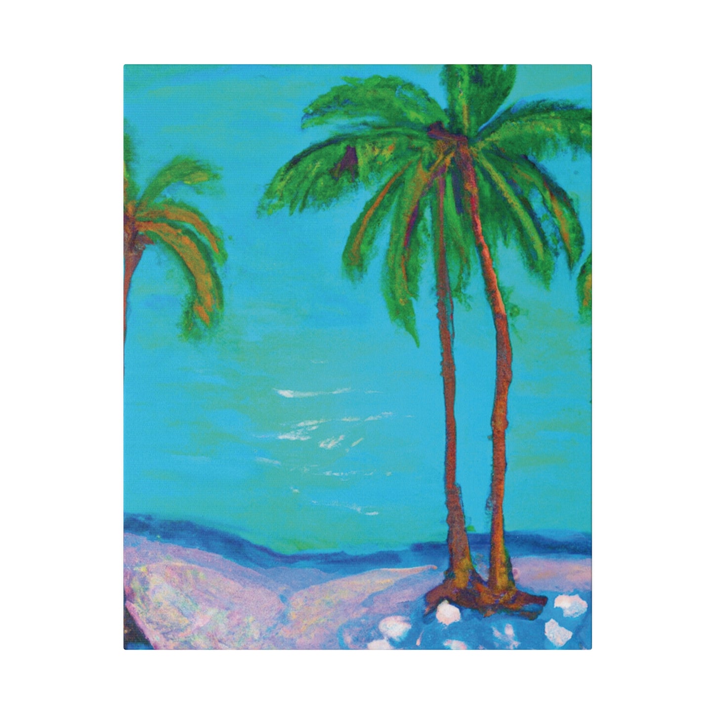 5029K - Bahamas Ocean Painting Print | Bahamas | Ocean | Beach | Poster | Home Decor | Wall Art | Canvas