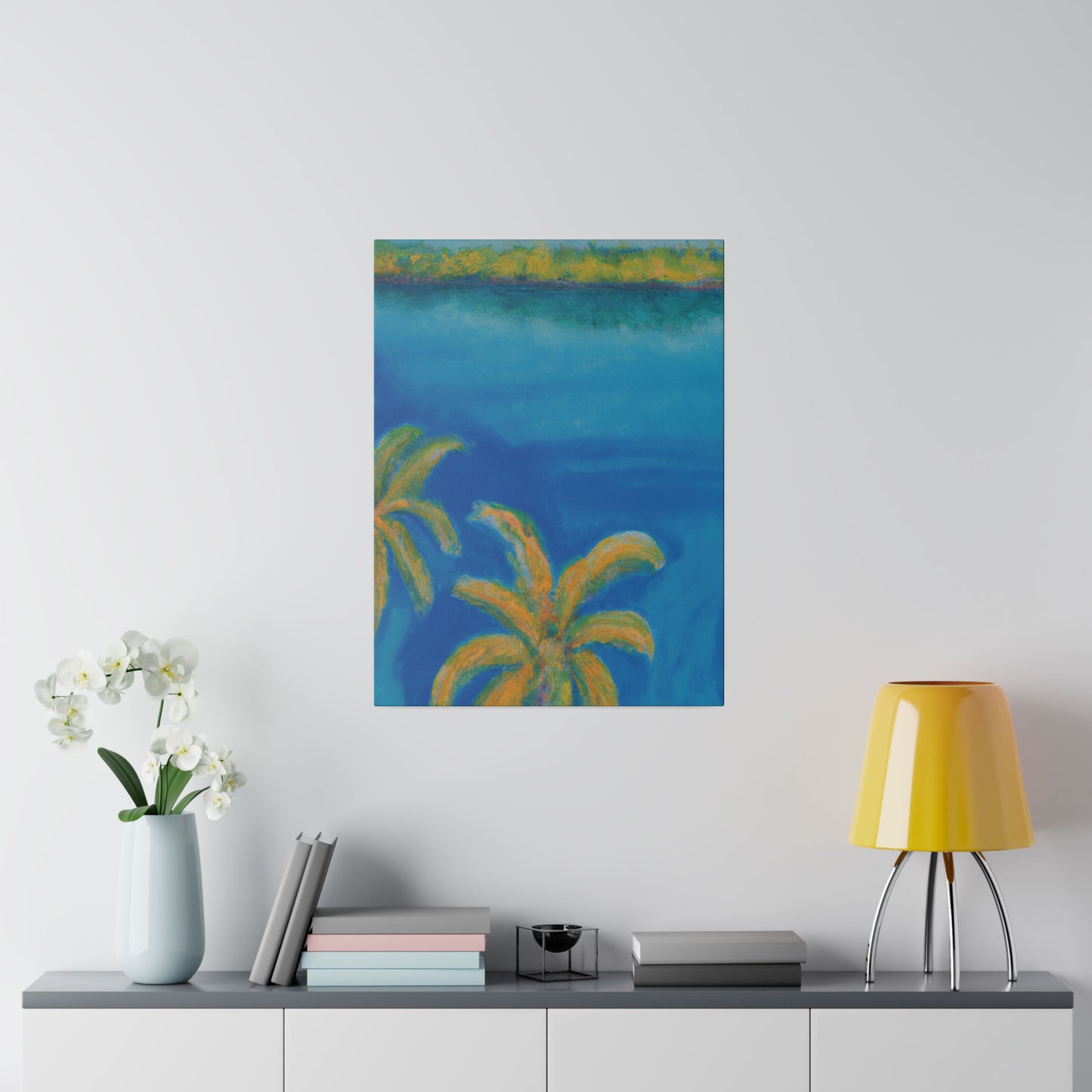 7128I - Bahamas Ocean Painting Print | Bahamas | Ocean | Beach | Poster | Home Decor | Wall Art | Canvas