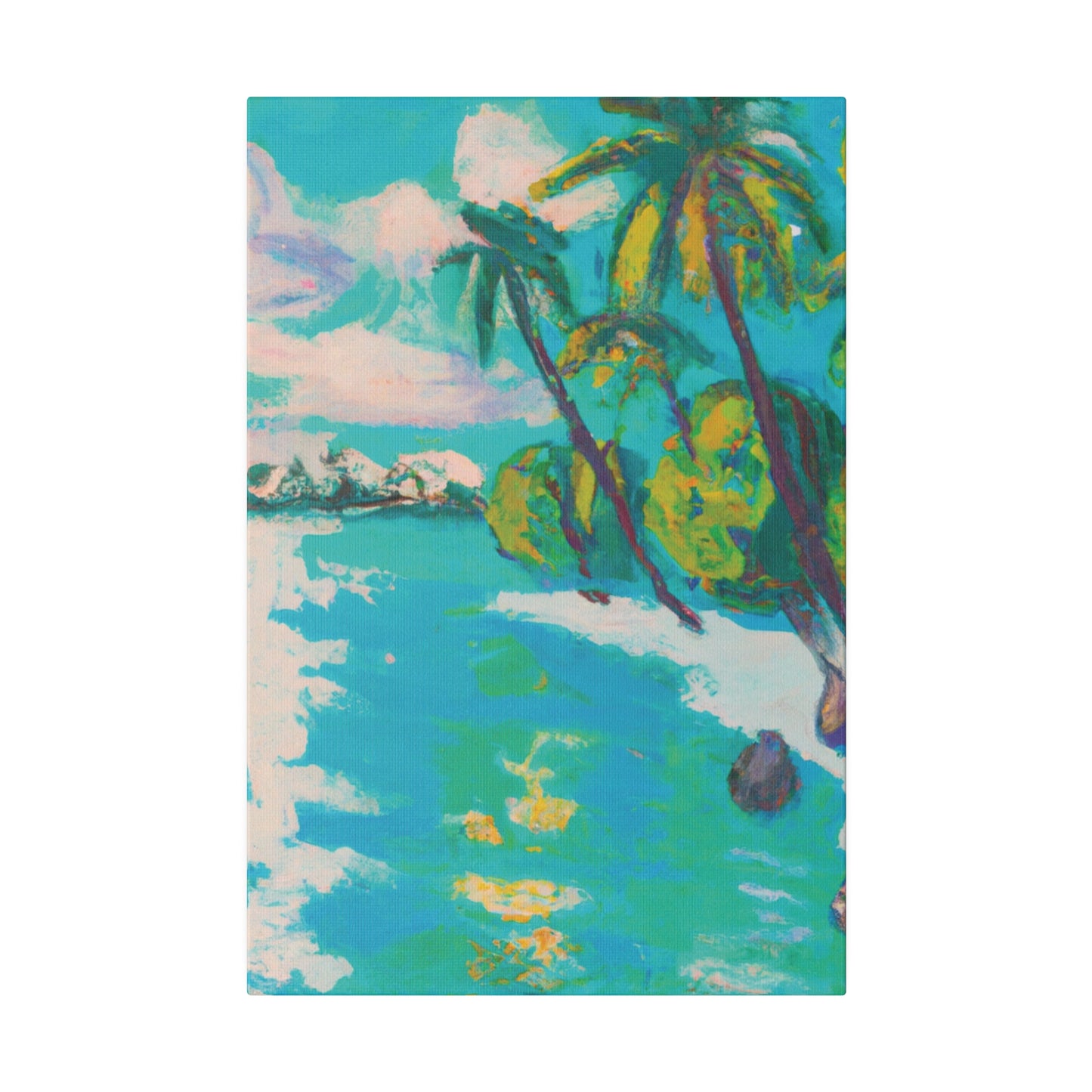 1787U - Bahamas Ocean Painting Print | Bahamas | Ocean | Beach | Poster | Home Decor | Wall Art | Canvas