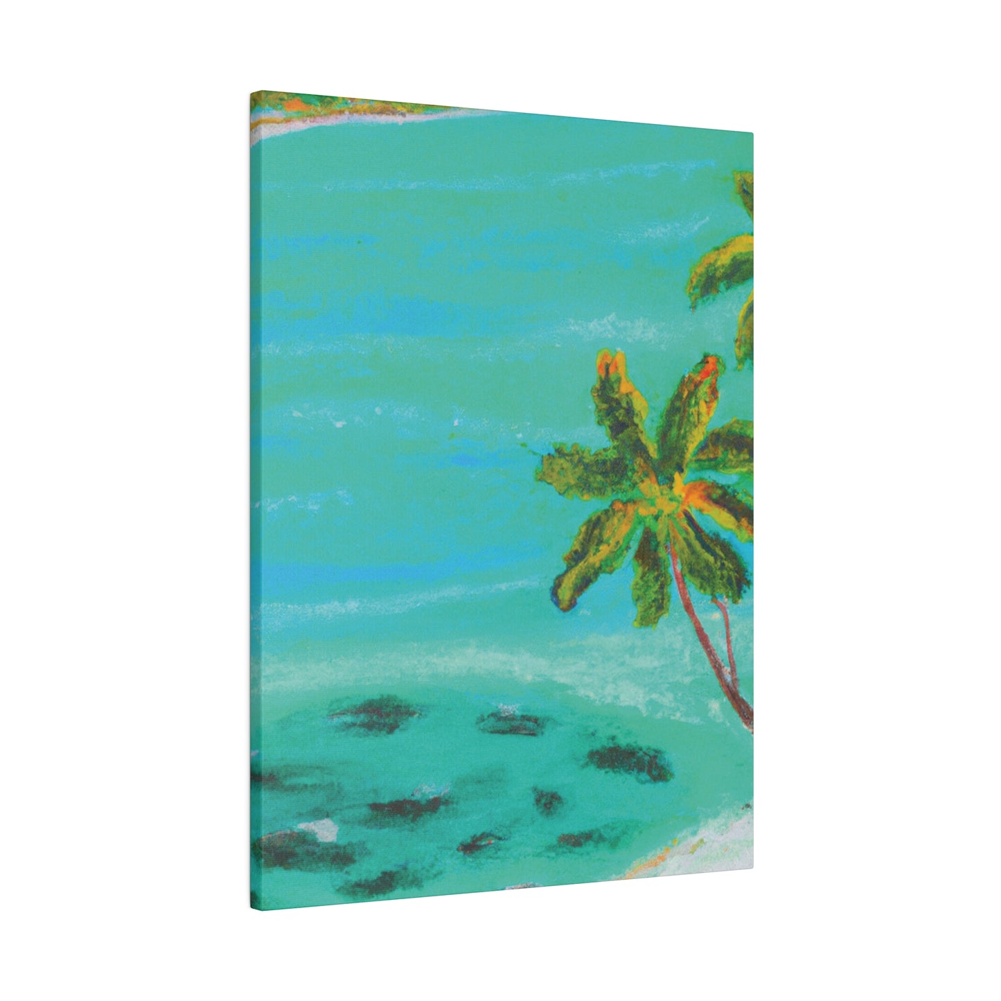 1417P - Bahamas Ocean Painting Print | Bahamas | Ocean | Beach | Poster | Home Decor | Wall Art | Canvas