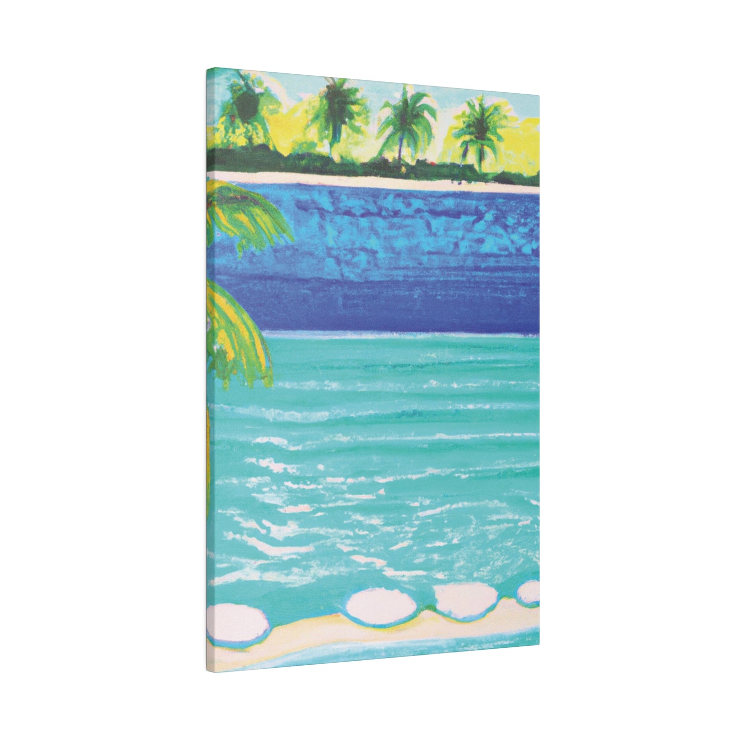 4234Z - Bahamas Ocean Painting Print | Bahamas | Ocean | Beach | Poster | Home Decor | Wall Art | Canvas