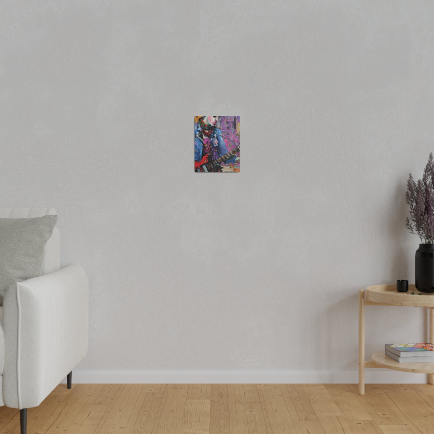 9210O - Rockstar Oil Painting Style Print | Poster | Home Decor | Wall Art | Music Art | Canvas