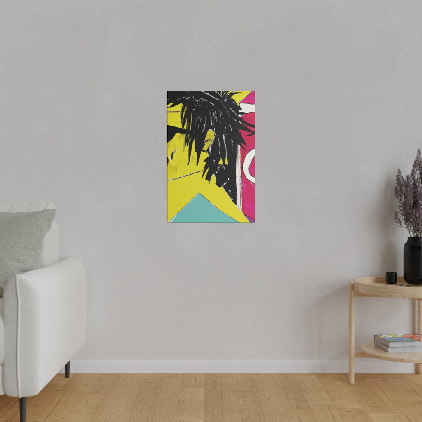 7212X - Rockstar Painting Print | Face | Abstract | Poster | Home Decor | Wall Art | Music Art | Canvas