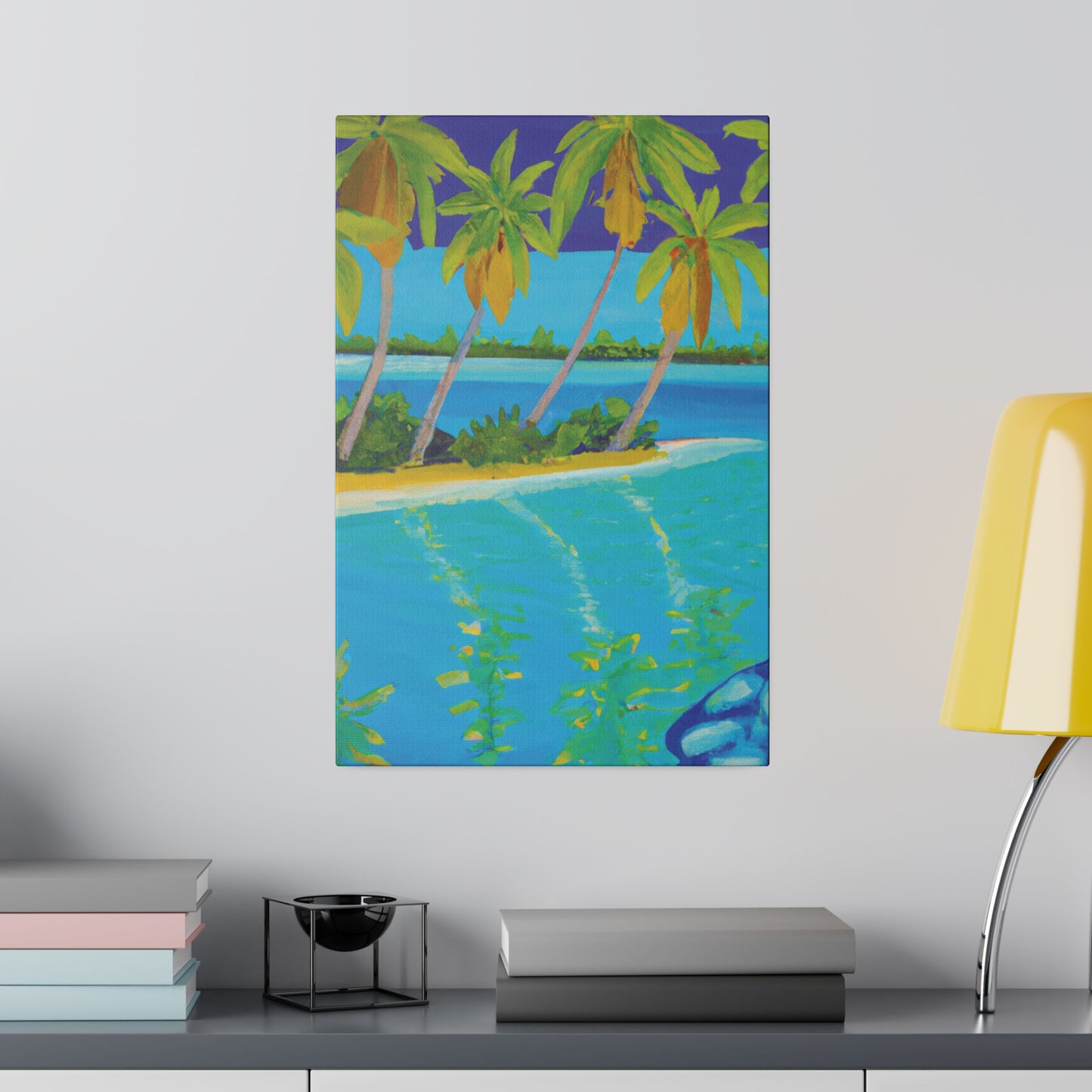 8347B - Bahamas Ocean Painting Print | Bahamas | Ocean | Beach | Poster | Home Decor | Wall Art | Canvas