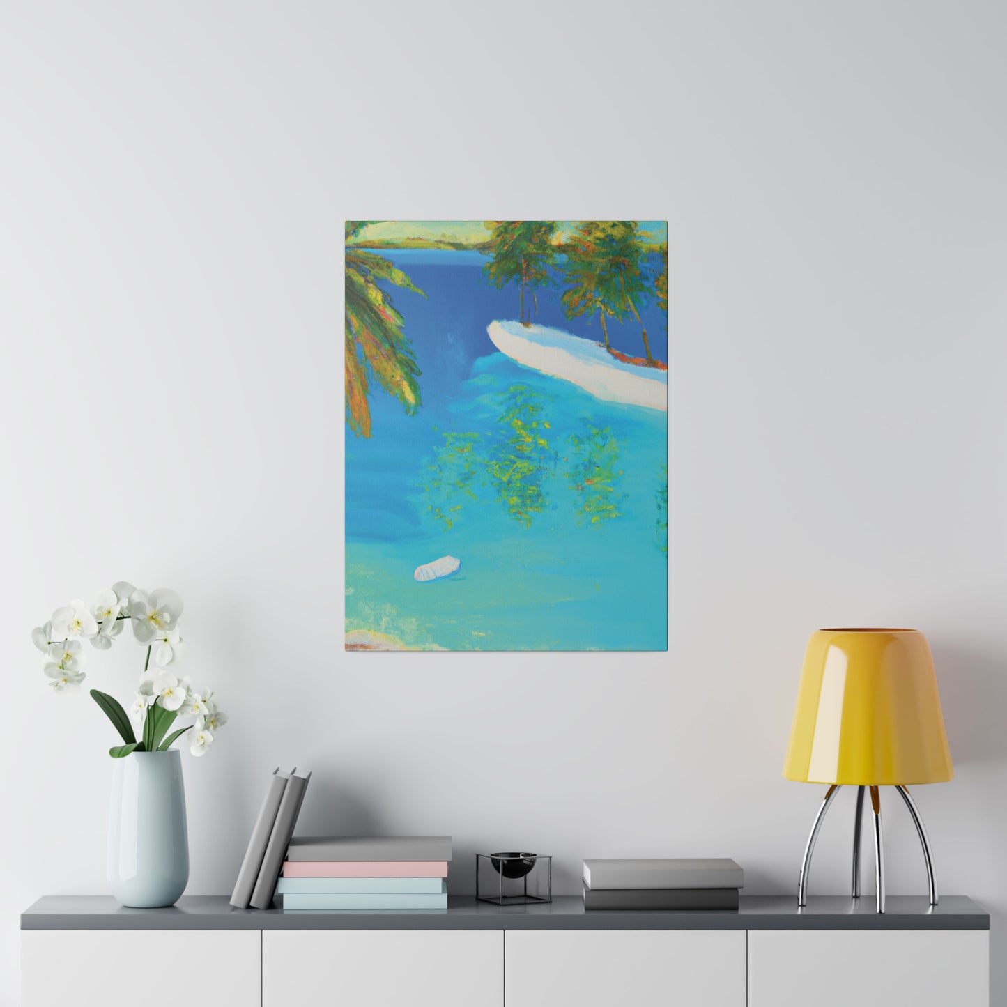 5382V - Bahamas Ocean Painting Print | Bahamas | Ocean | Beach | Poster | Home Decor | Wall Art | Canvas