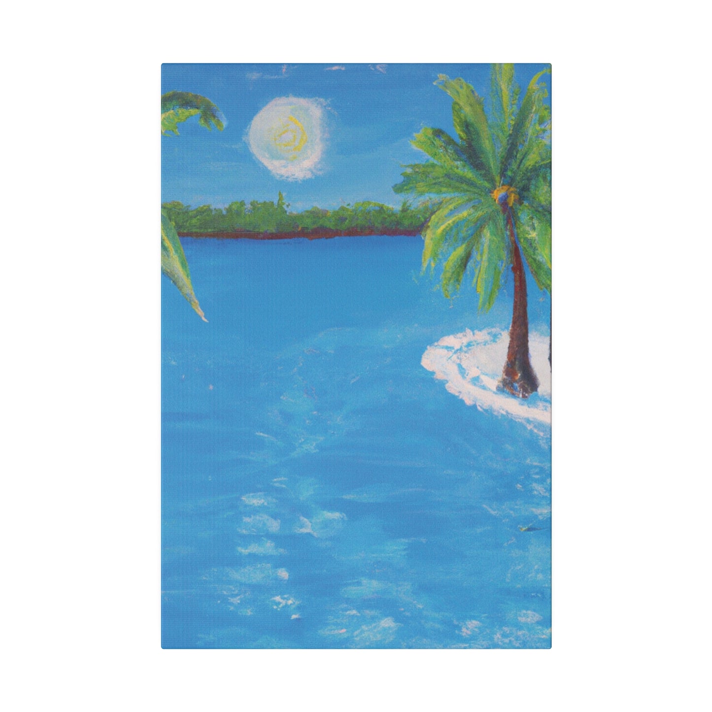 5156X - Bahamas Ocean Painting Print | Bahamas | Ocean | Beach | Poster | Home Decor | Wall Art | Canvas