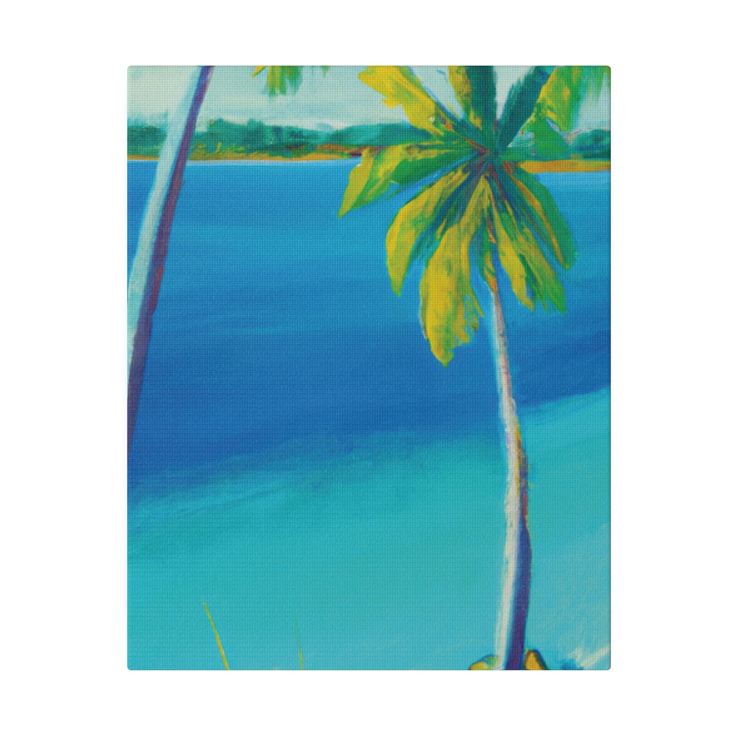 7593L - Bahamas Ocean Painting Print | Bahamas | Ocean | Beach | Poster | Home Decor | Wall Art | Canvas