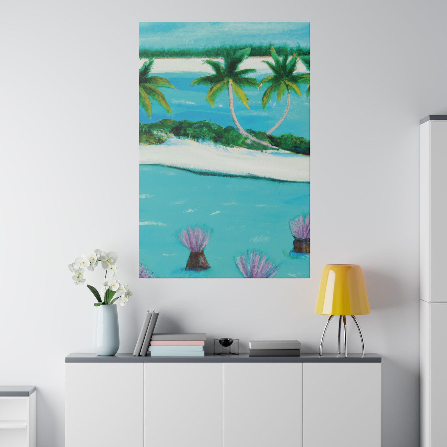 1933W - Bahamas Ocean Painting Print | Bahamas | Ocean | Beach | Poster | Home Decor | Wall Art | Canvas