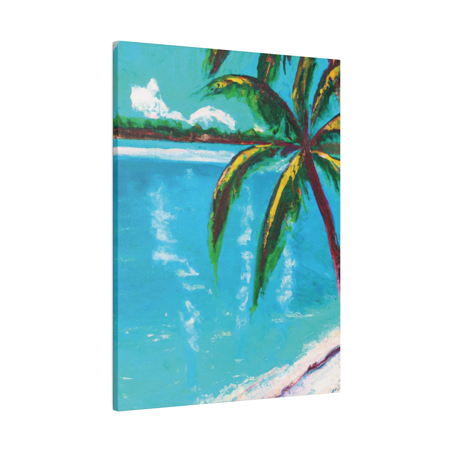 3917M - Bahamas Ocean Painting Print | Bahamas | Ocean | Beach | Poster | Home Decor | Wall Art | Canvas