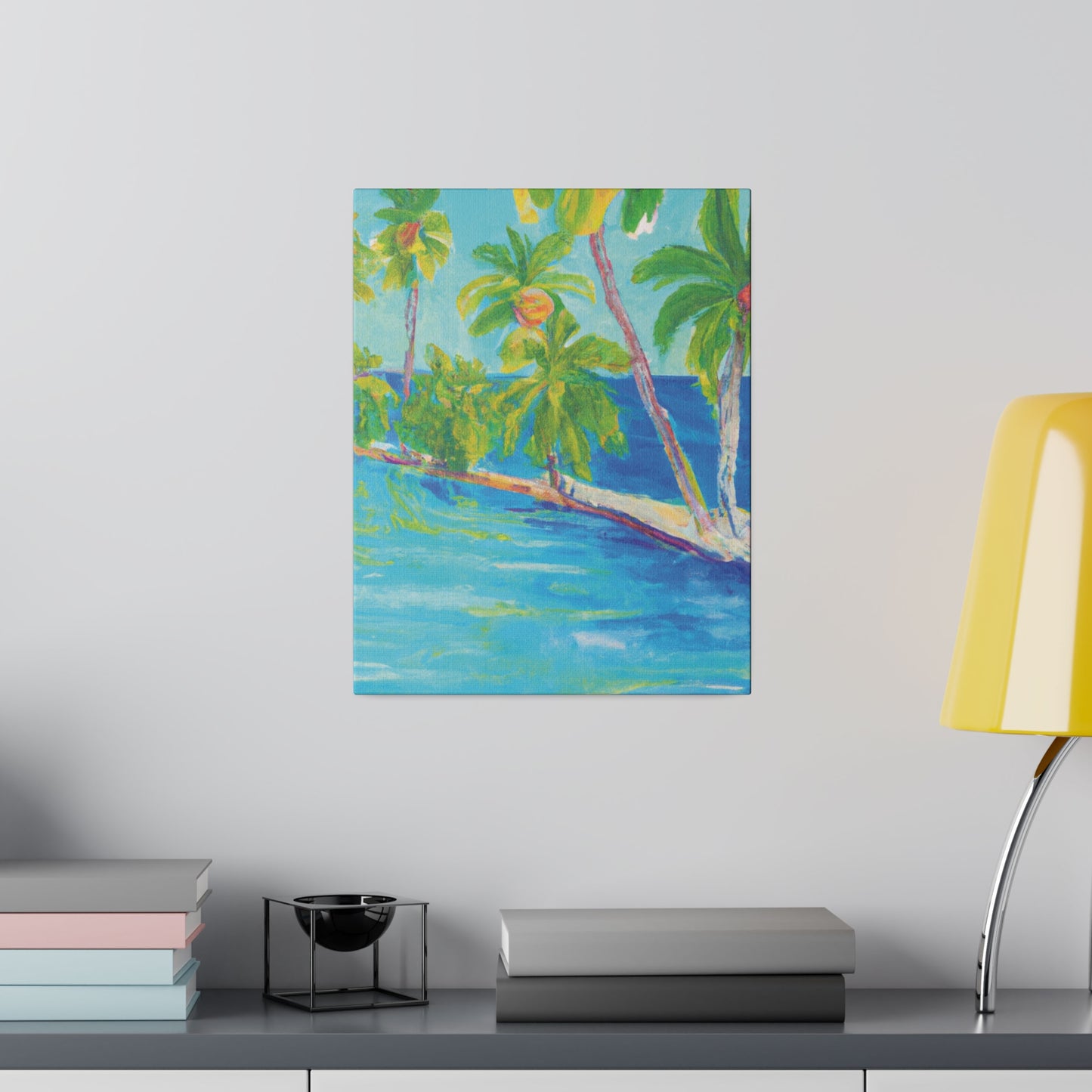 8256Q - Bahamas Ocean Painting Print | Bahamas | Ocean | Beach | Poster | Home Decor | Wall Art | Canvas