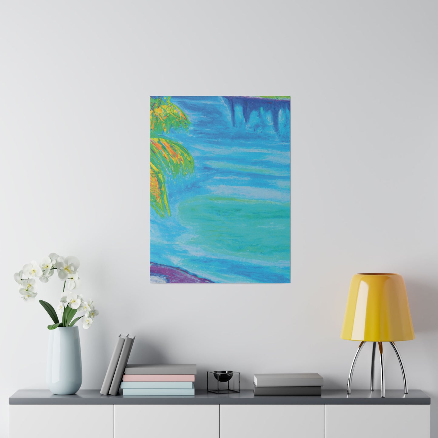 3842G - Bahamas Ocean Painting Print | Bahamas | Ocean | Beach | Poster | Home Decor | Wall Art | Canvas