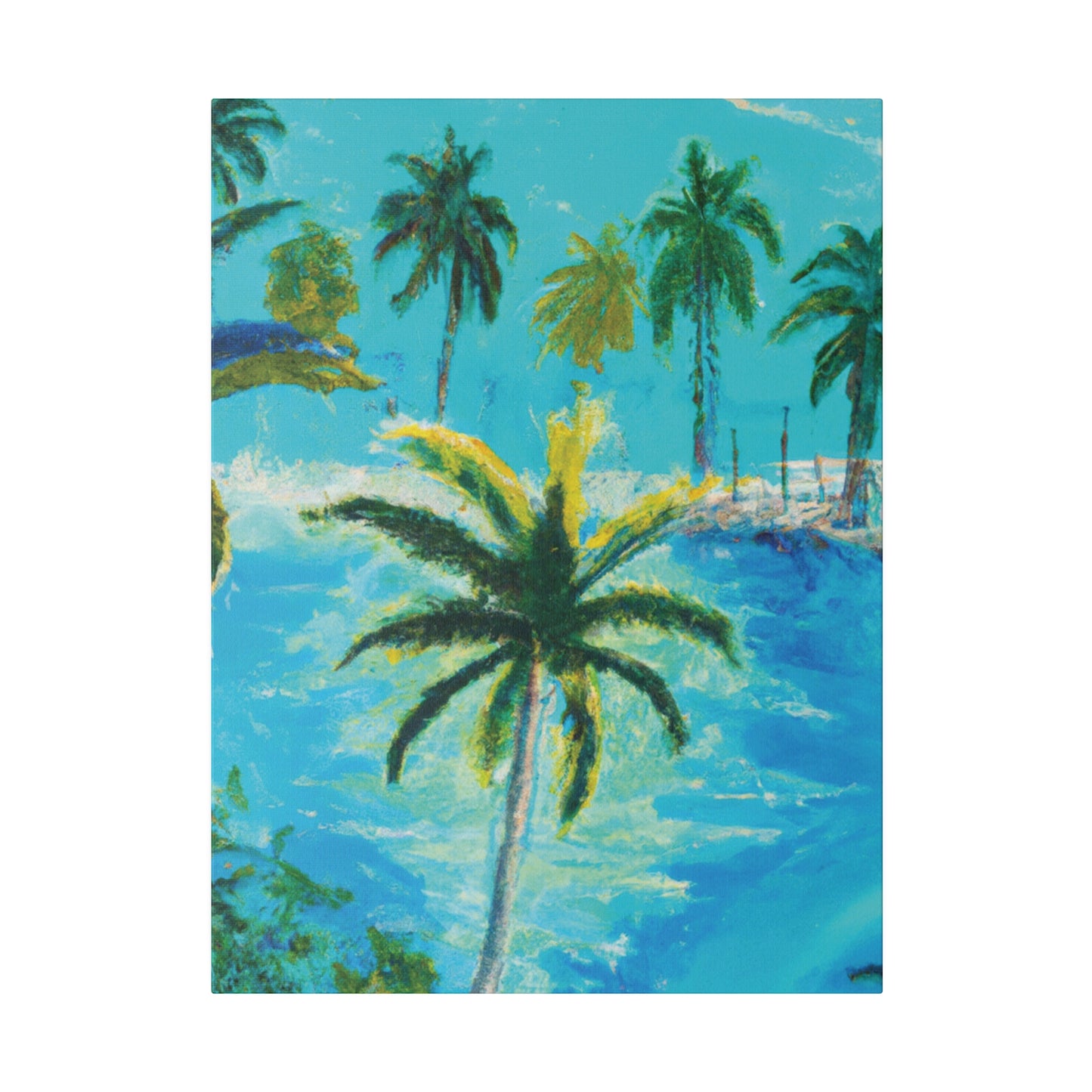 9794R - Bahamas Ocean Painting Print | Bahamas | Ocean | Beach | Poster | Home Decor | Wall Art | Canvas