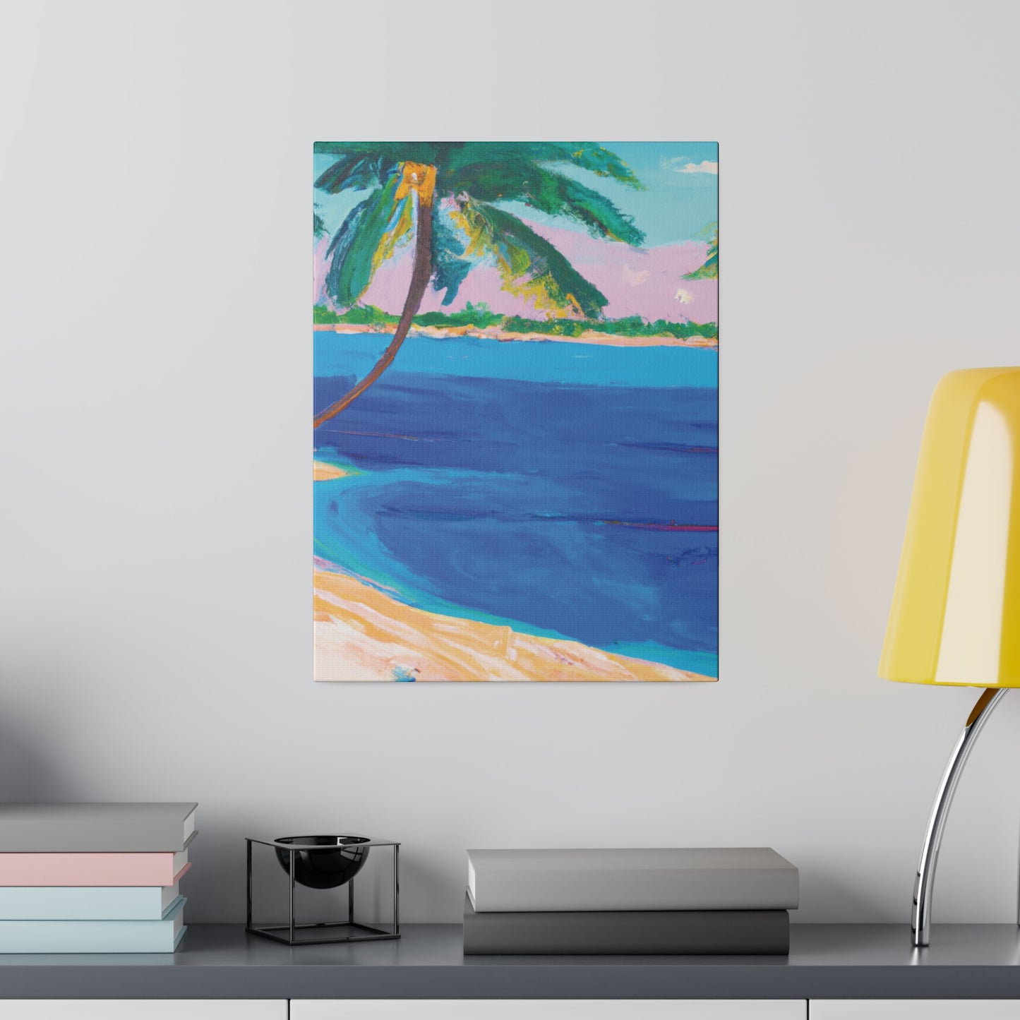 4782F - Bahamas Ocean Painting Print | Bahamas | Ocean | Beach | Poster | Home Decor | Wall Art | Canvas