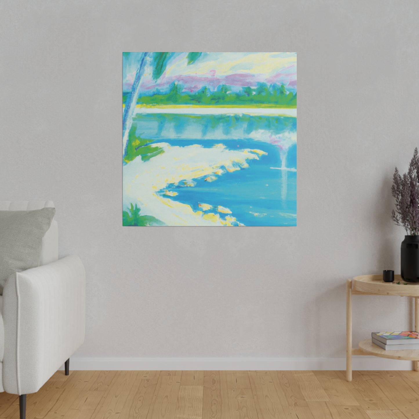 4501F - Bahamas Ocean Painting Print | Bahamas | Ocean | Beach | Poster | Home Decor | Wall Art | Canvas