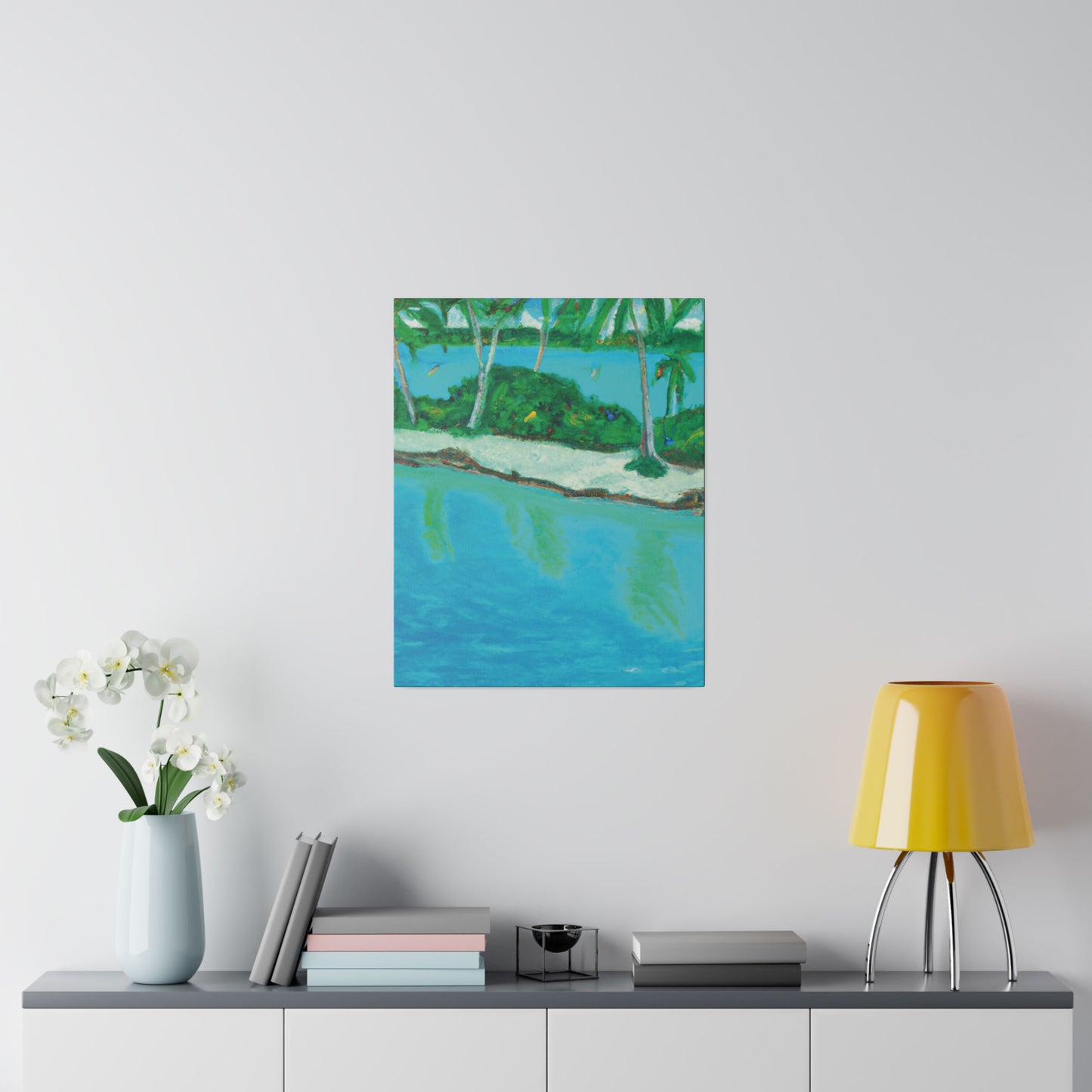 9621A - Bahamas Ocean Painting Print | Bahamas | Ocean | Beach | Poster | Home Decor | Wall Art | Canvas