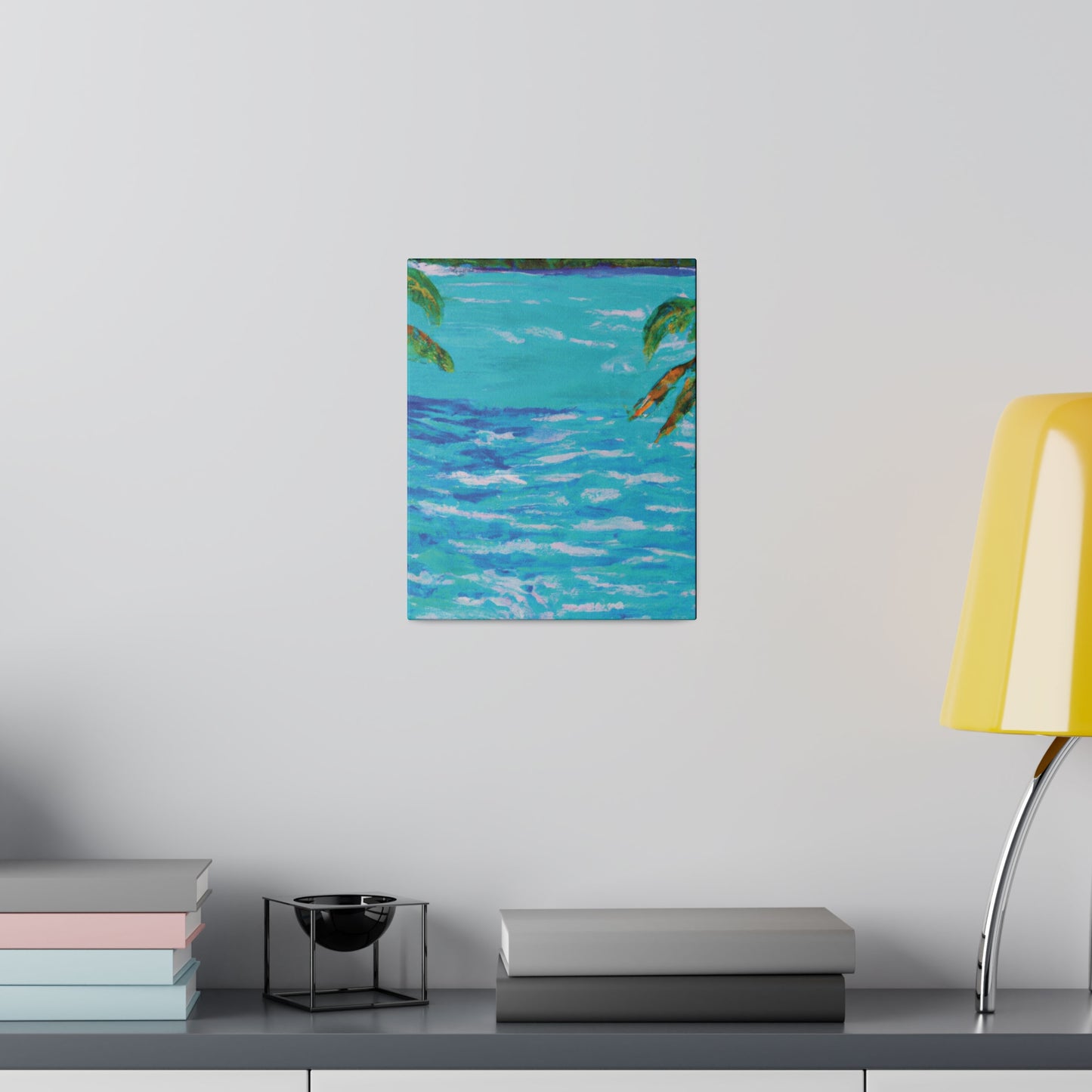 5802L - Bahamas Ocean Painting Print | Bahamas | Ocean | Beach | Poster | Home Decor | Wall Art | Canvas