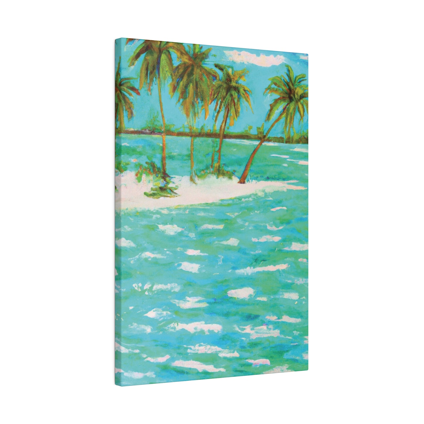 1193C - Bahamas Ocean Painting Print | Bahamas | Ocean | Beach | Poster | Home Decor | Wall Art | Canvas