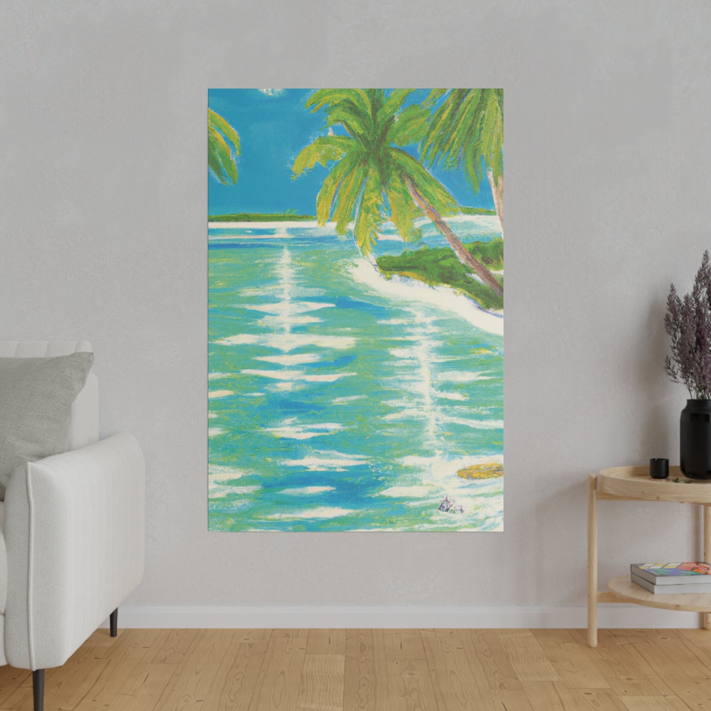 9482A - Bahamas Ocean Painting Print | Bahamas | Ocean | Beach | Poster | Home Decor | Wall Art | Canvas