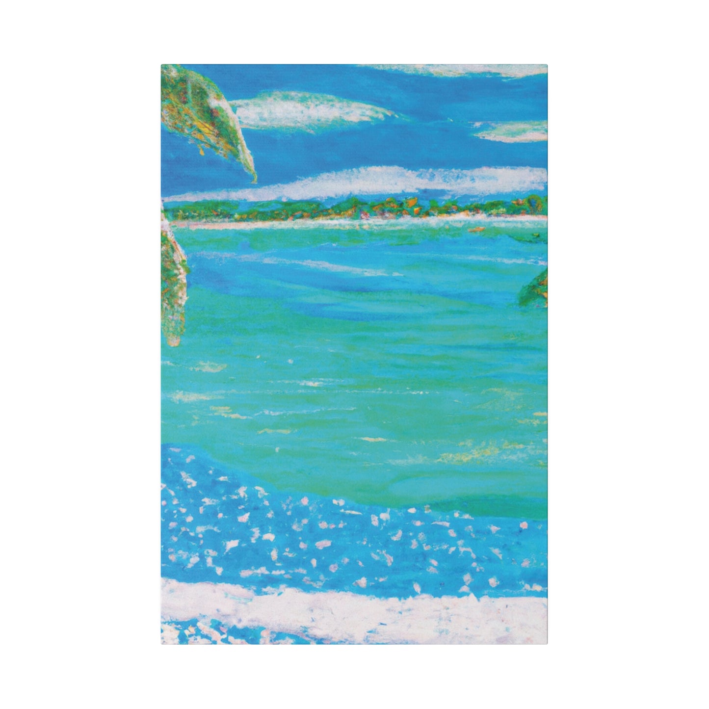 4740W - Bahamas Ocean Painting Print | Bahamas | Ocean | Beach | Poster | Home Decor | Wall Art | Canvas