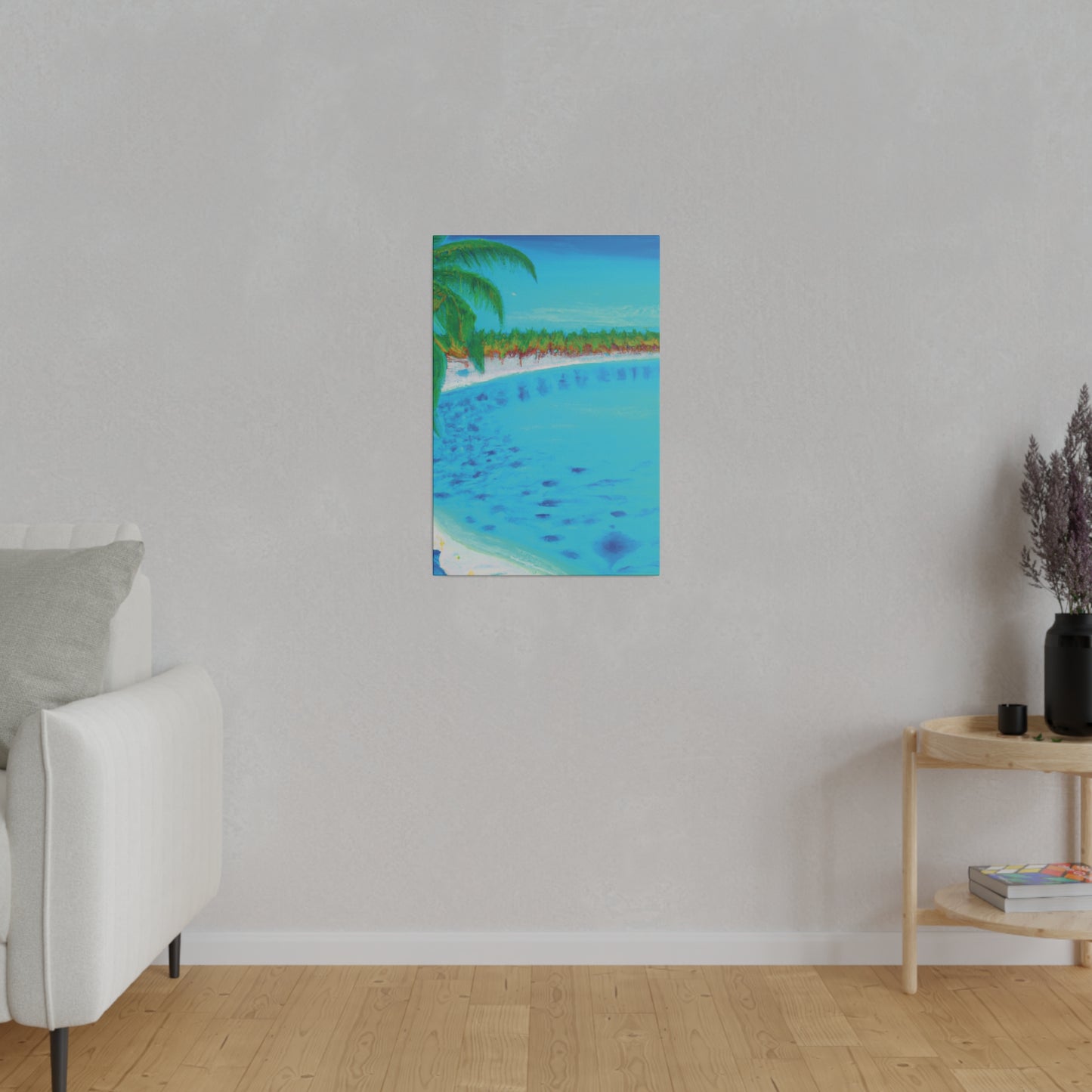 9677R - Bahamas Ocean Painting Print | Bahamas | Ocean | Beach | Poster | Home Decor | Wall Art | Canvas