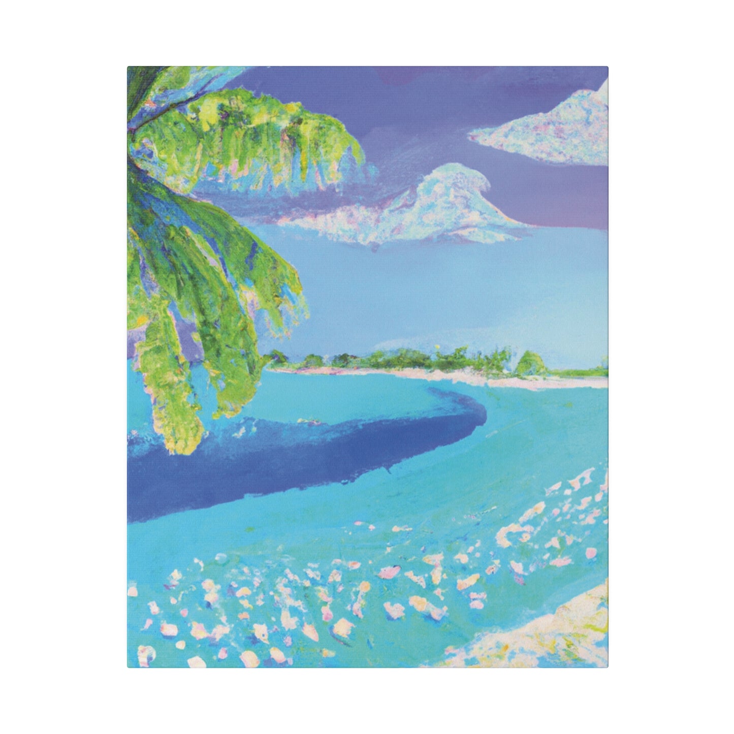 9792F - Bahamas Ocean Painting Print | Bahamas | Ocean | Beach | Poster | Home Decor | Wall Art | Canvas