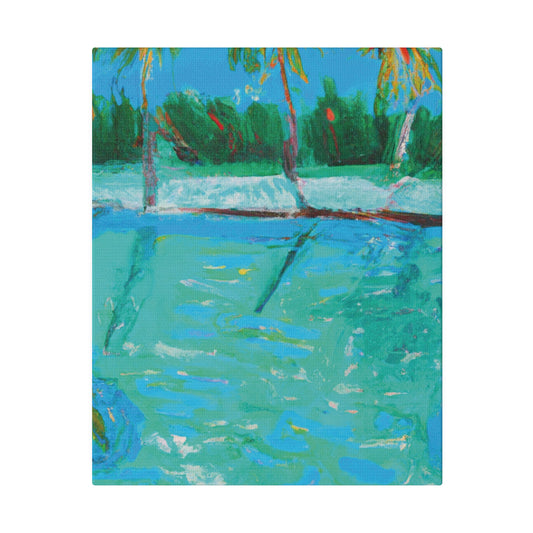 8483P - Bahamas Ocean Painting Print | Bahamas | Ocean | Beach | Poster | Home Decor | Wall Art | Canvas