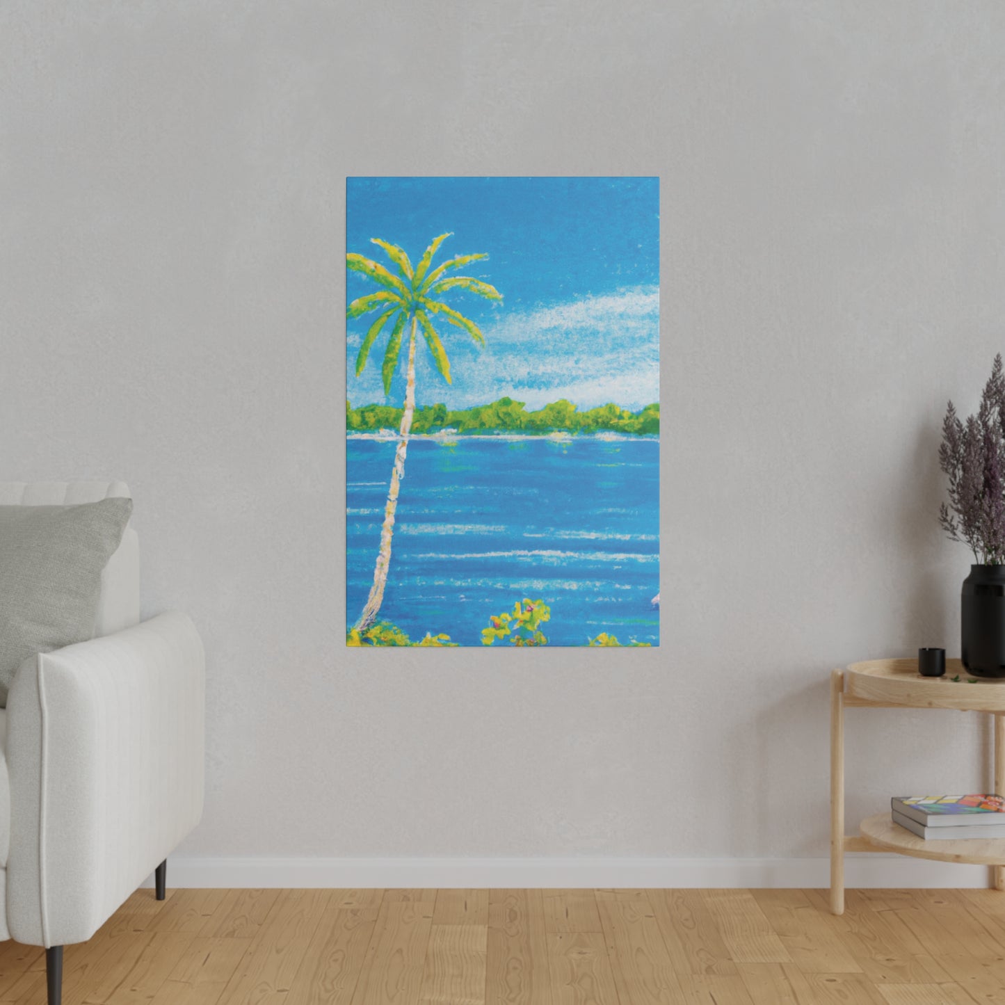 9803Q - Bahamas Ocean Painting Print | Bahamas | Ocean | Beach | Poster | Home Decor | Wall Art | Canvas