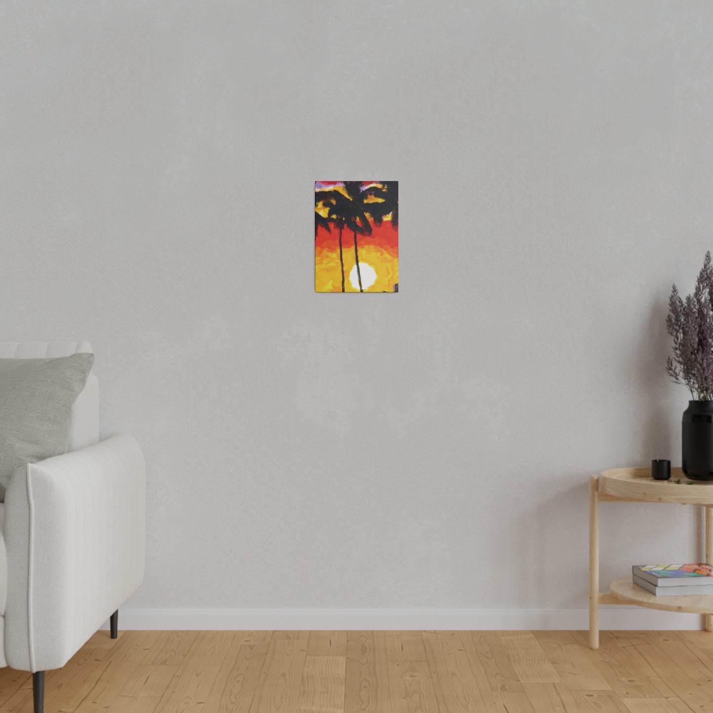 6973R - Miami Beach Sunset Painting Print | Miami | Beach | Sunset | Poster | Home Decor | Wall Art | Canvas