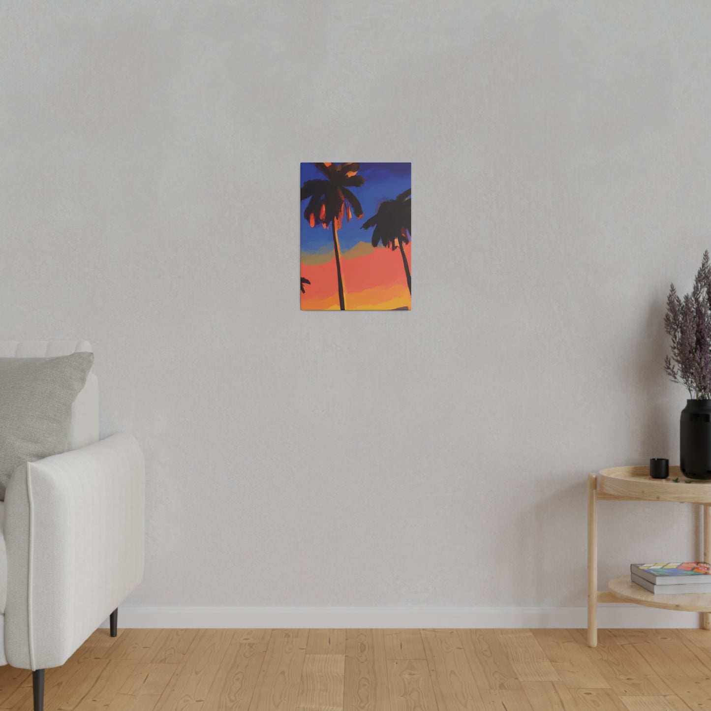 9562Q - Miami Beach Sunset Painting Print | Miami | Beach | Sunset | Poster | Home Decor | Wall Art | Canvas